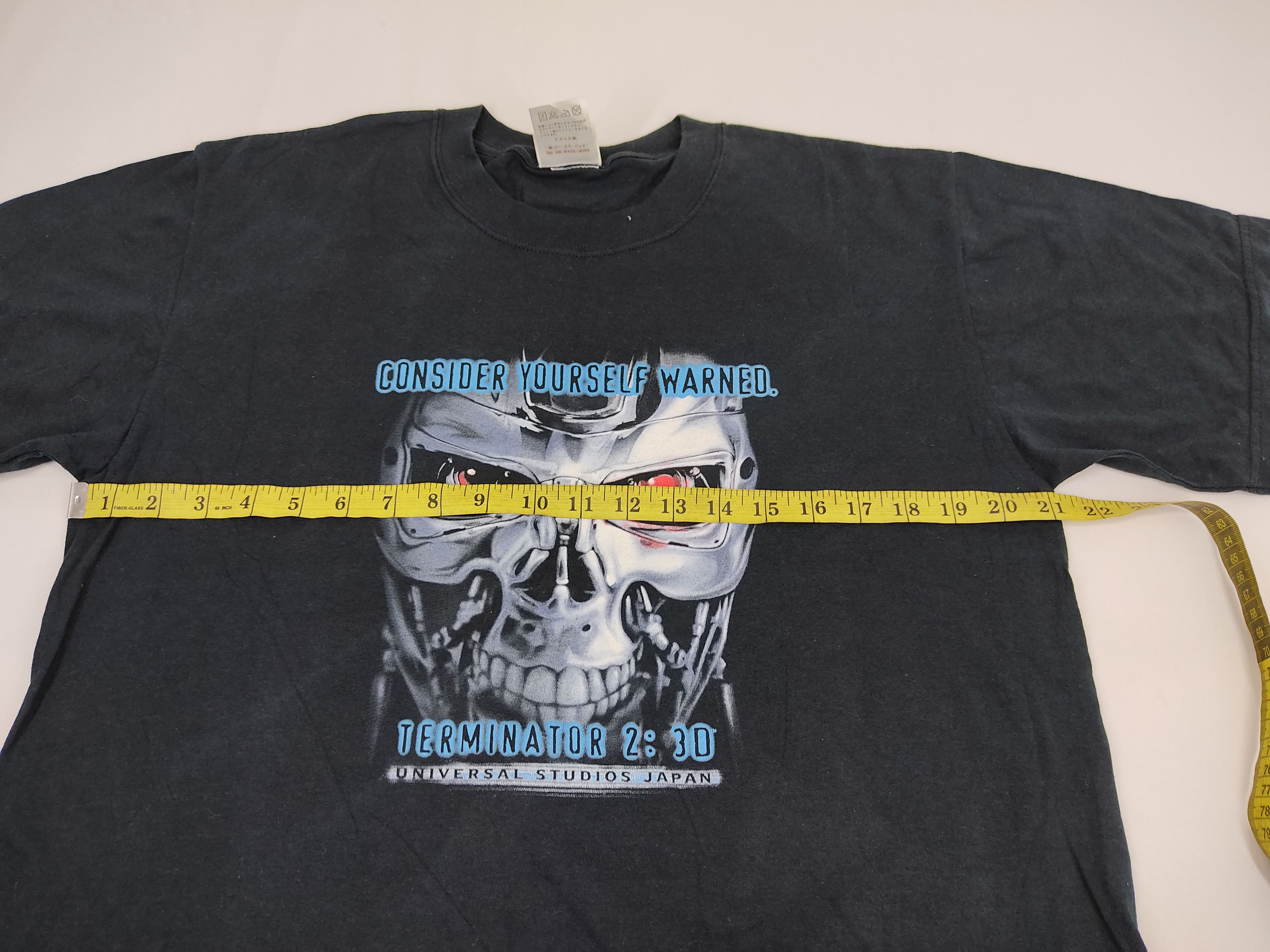 Sci-Fi Fantasy Terminator 2 3D Universal Studio Movie Tee Vintage Size US L / EU 52-54 / 3 - 6 Thumbnail