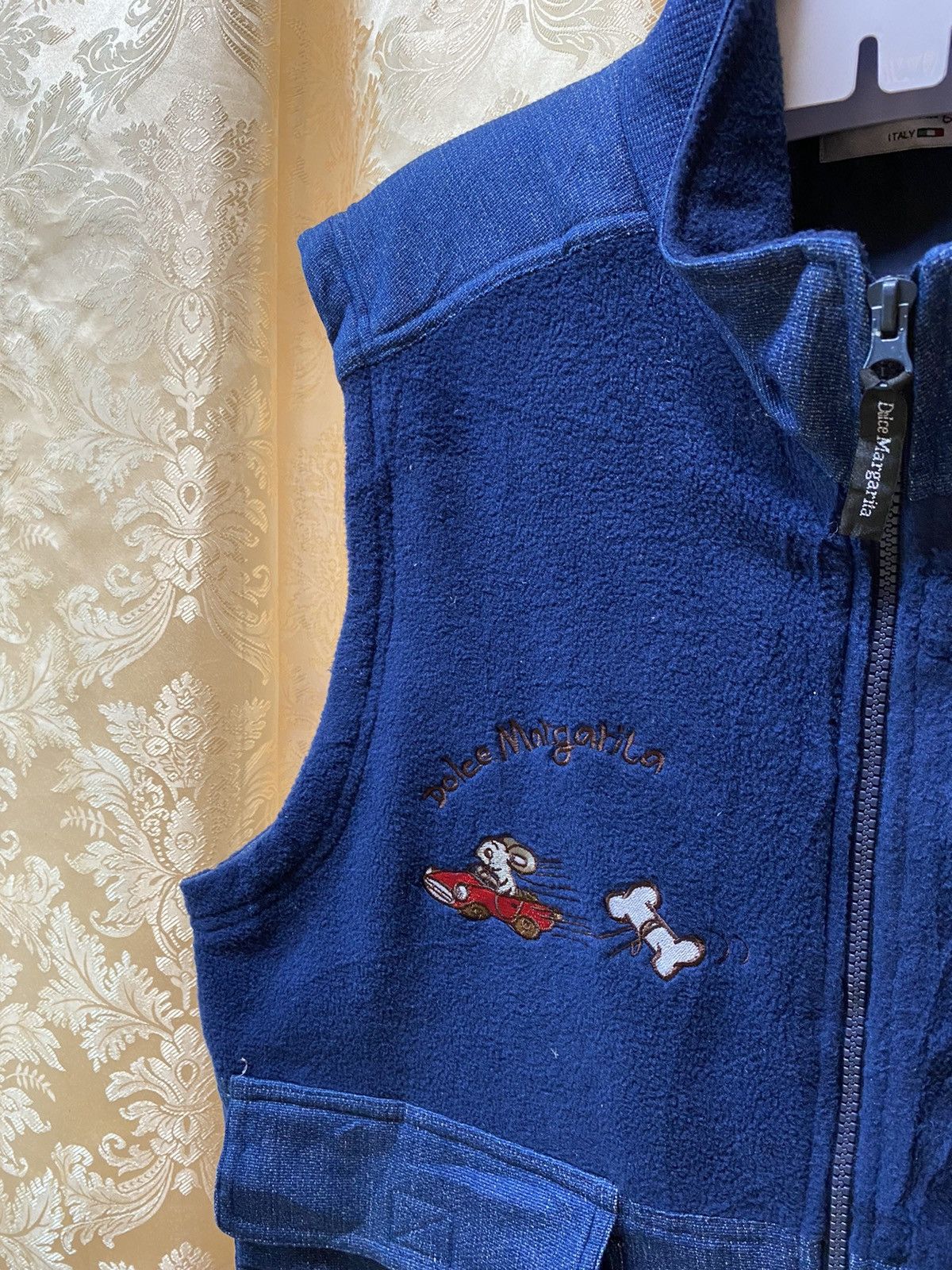 Cartoon Network 🔥Dolce Margarita Vest Embroided Cartoon Design Size US L / EU 52-54 / 3 - 6 Thumbnail