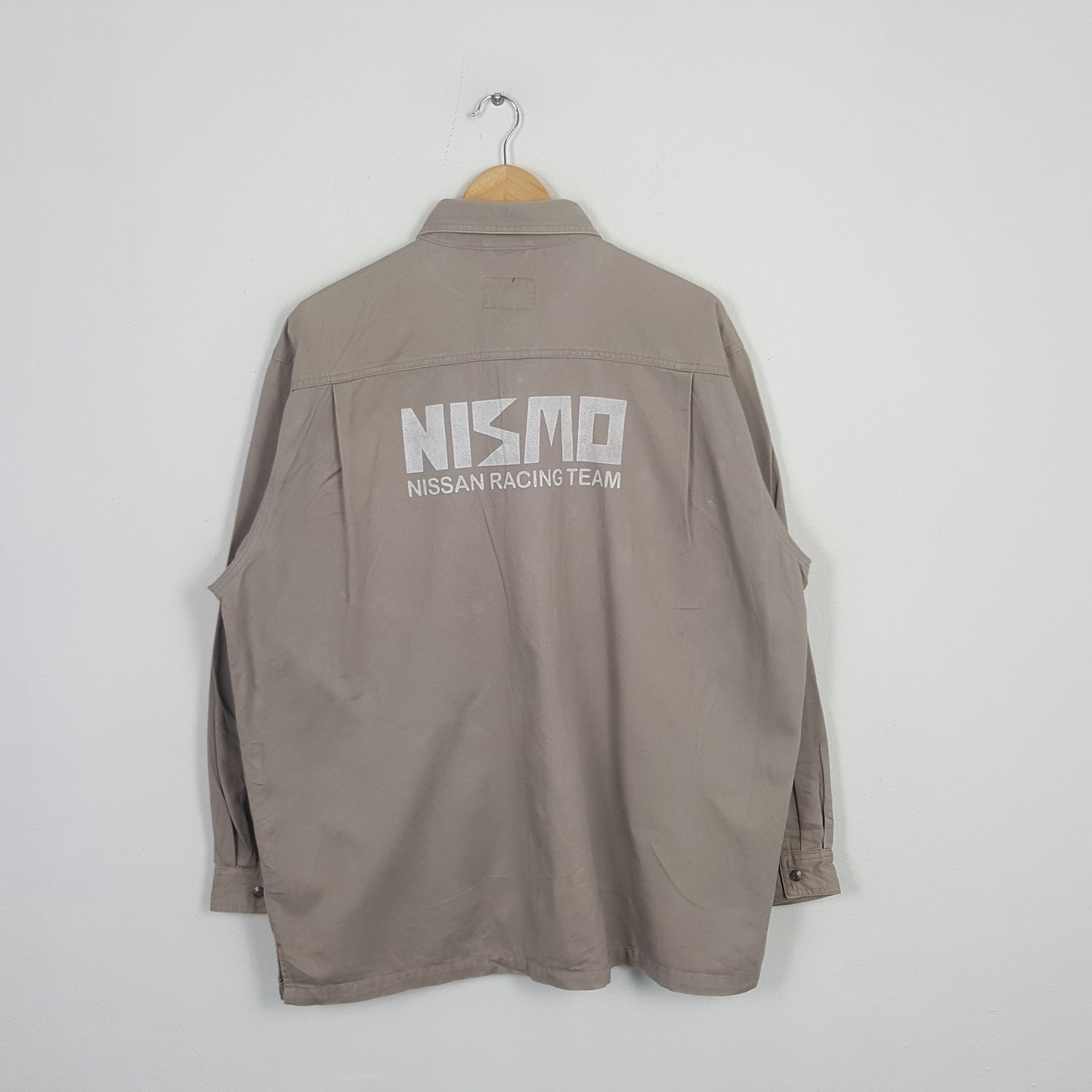 Japanese Brand Vintage Nismo Nissan Racing Team Custom Worker Jacket Size US XL / EU 56 / 4 - 1 Thumbnail