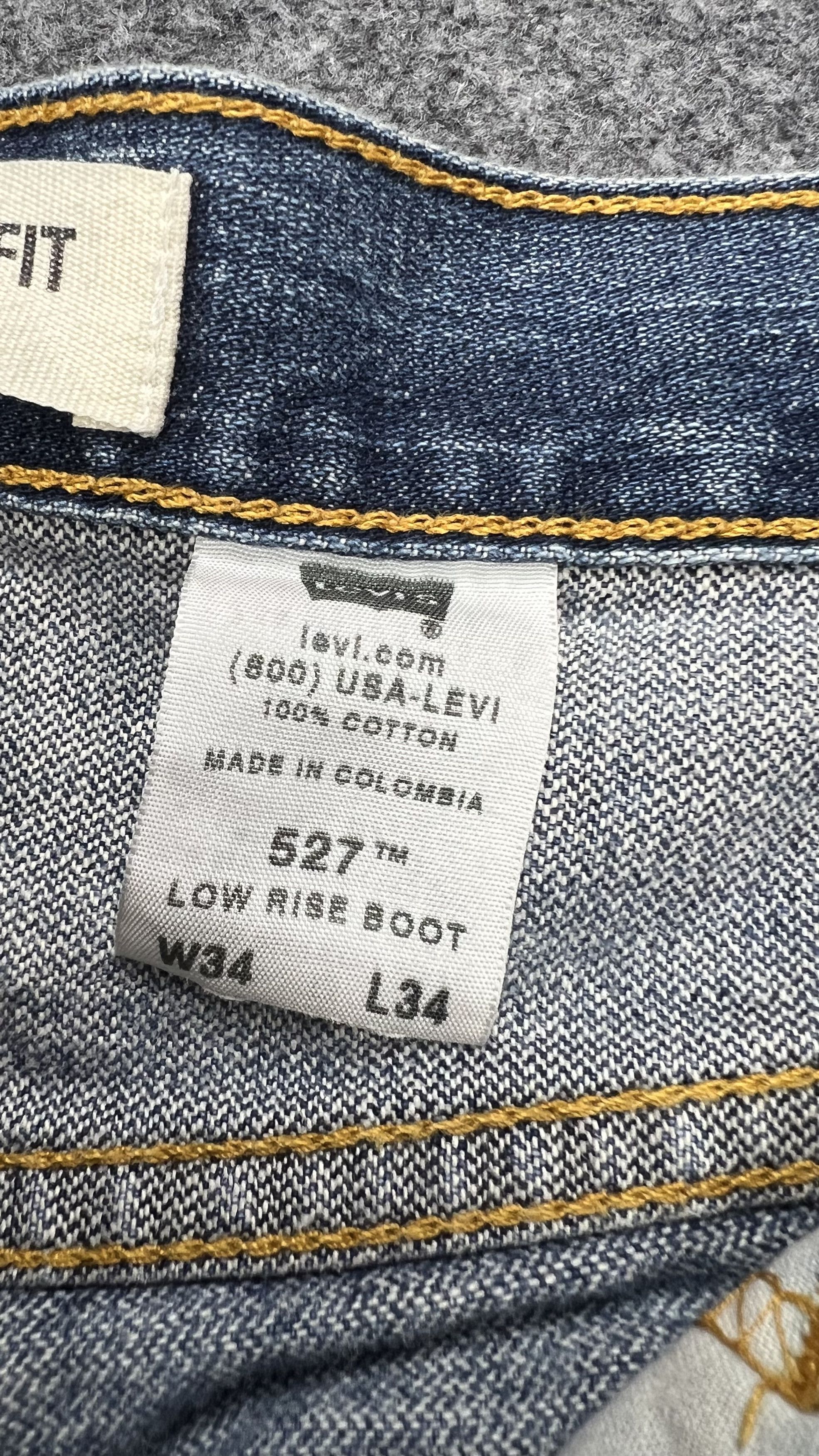 Levi's × Vintage Levis 527 flare jeans Size US 35 - 13 Thumbnail