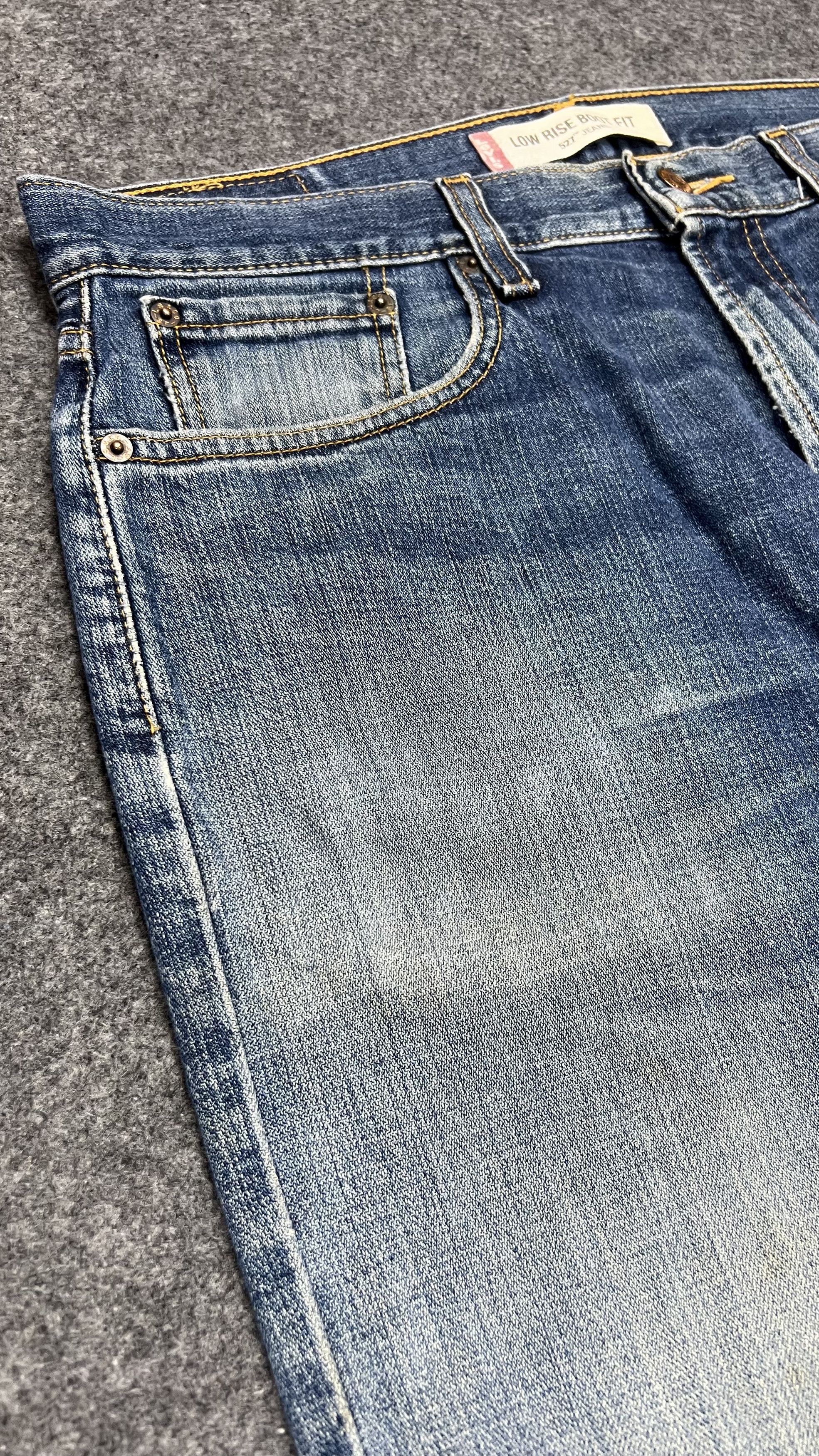 Levi's × Vintage Levis 527 flare jeans Size US 35 - 3 Thumbnail