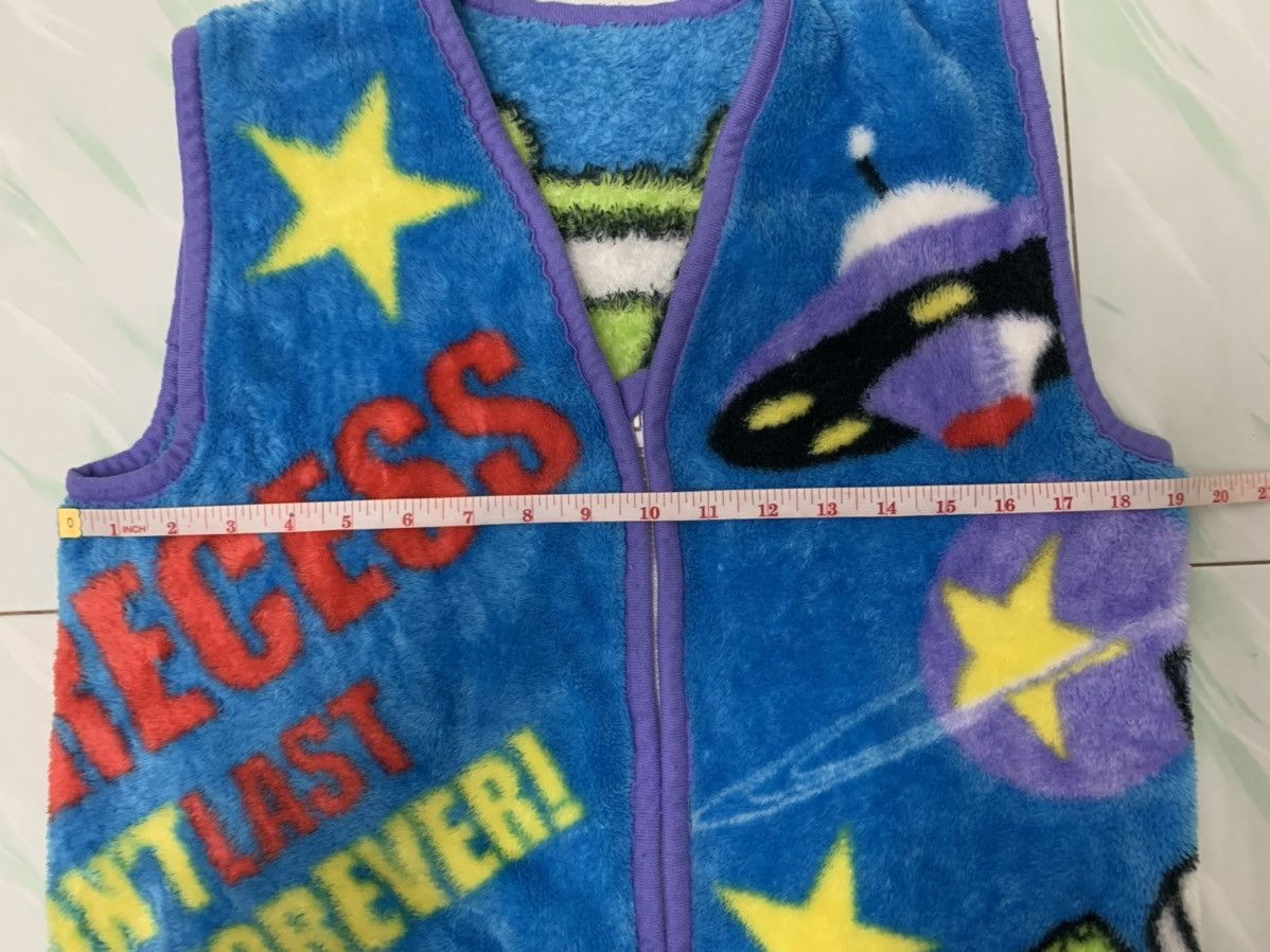Cartoon Network Vintage Buzz Lightyear Big Printed Fleece Vest Size US M / EU 48-50 / 2 - 7 Thumbnail