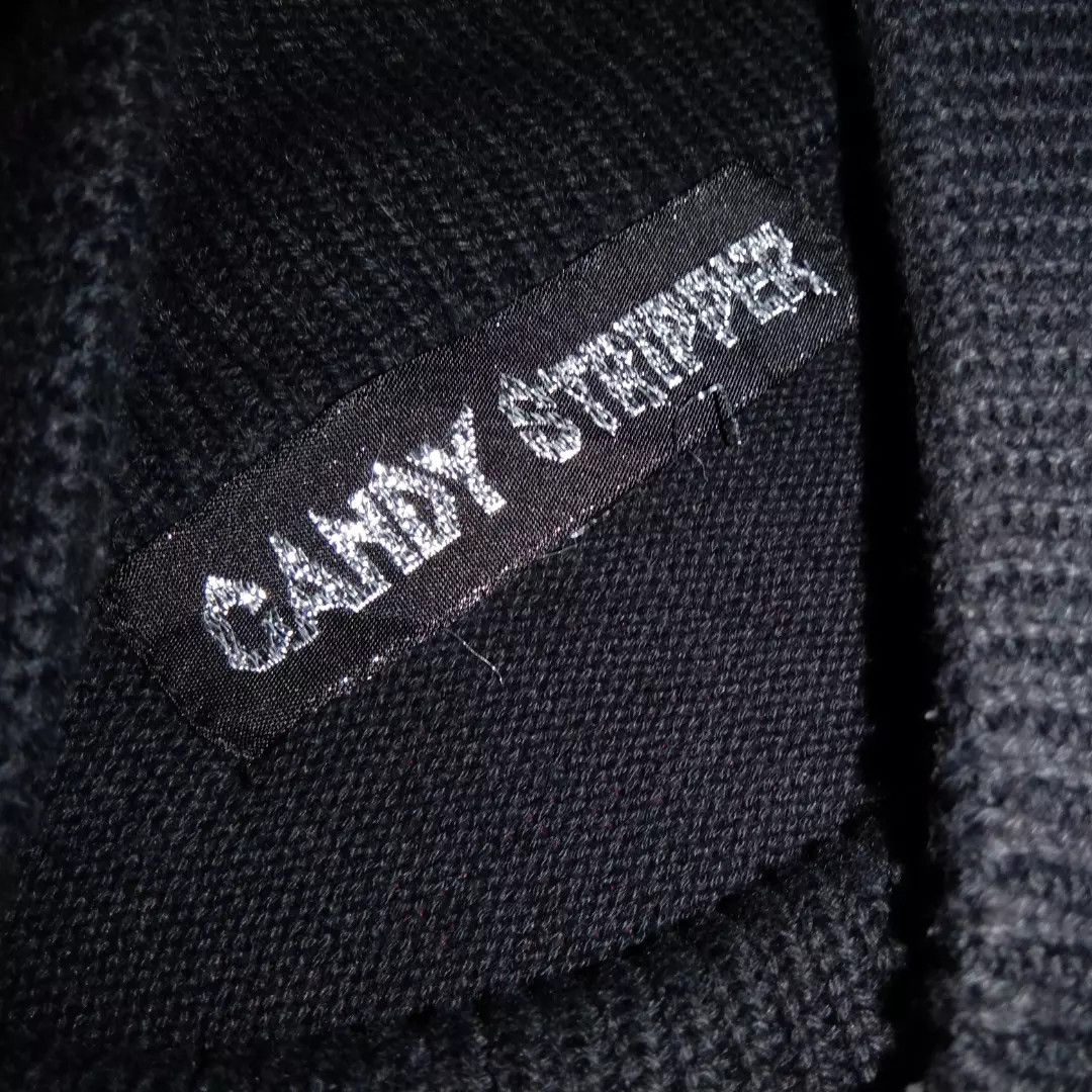 Japanese Brand $100 Panda Anarchy Candy Stripper Knitwear sweater Harajuku Size ONE SIZE - 4 Thumbnail