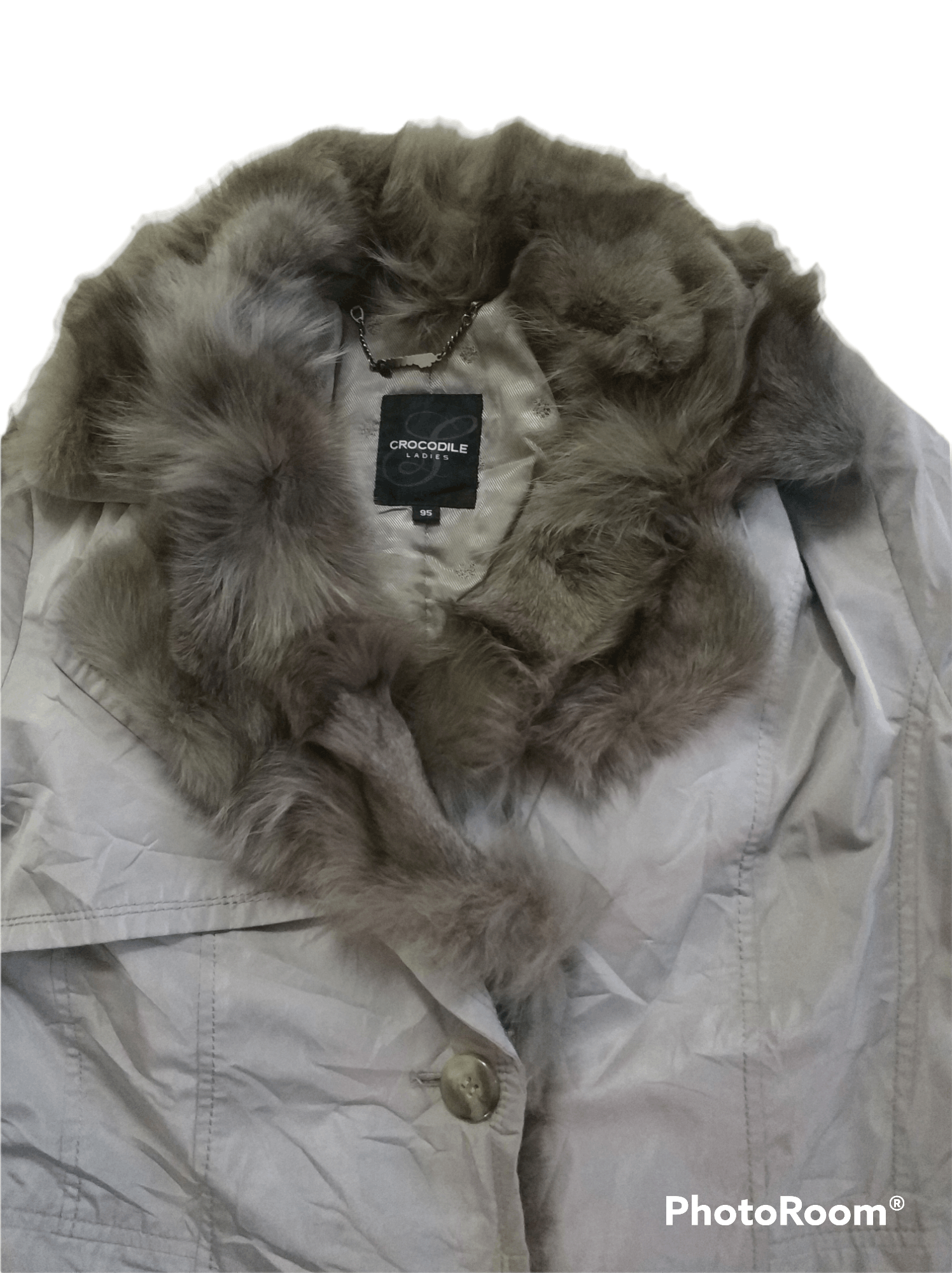 Other 🔥Crocodile Ladies Faux Fur Coats Size M / US 6-8 / IT 42-44 - 9 Thumbnail