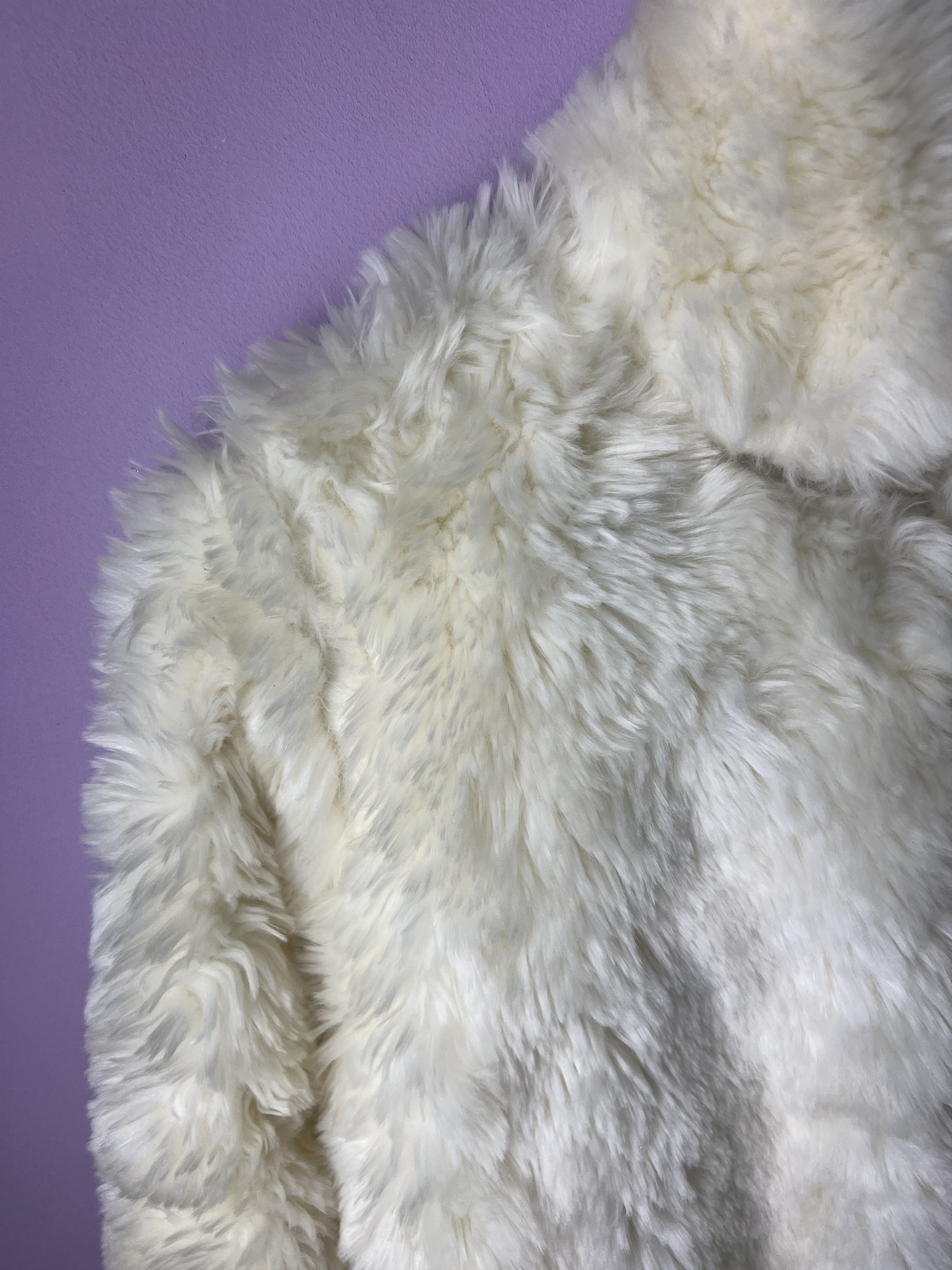 Armani Exchange 🔥Vintage Armani Exchange Faux Fur Zipper Jackets Size S / US 4 / IT 40 - 5 Thumbnail