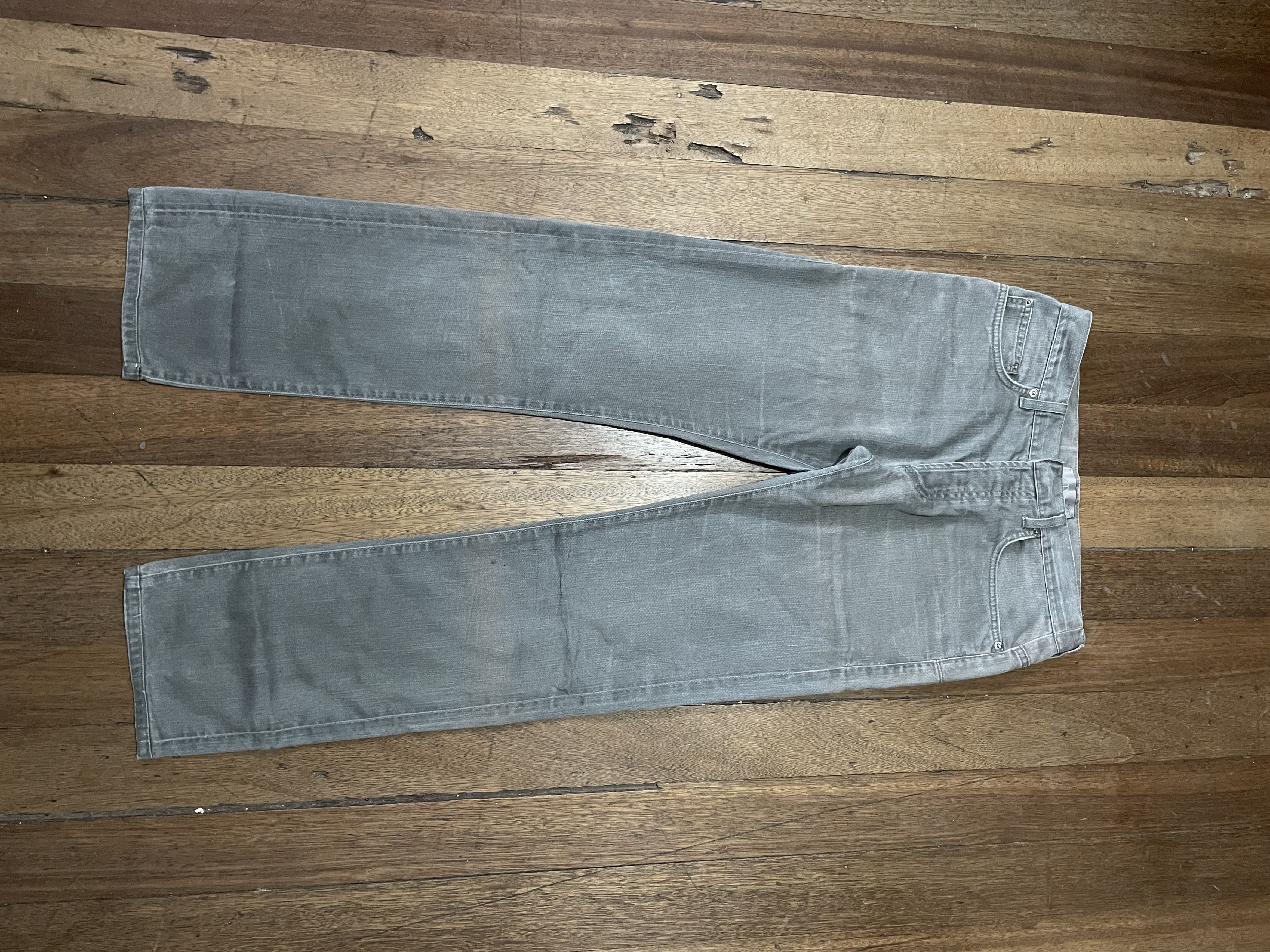 image of Dior Denim Pants in Grey, Men's (Size 31)