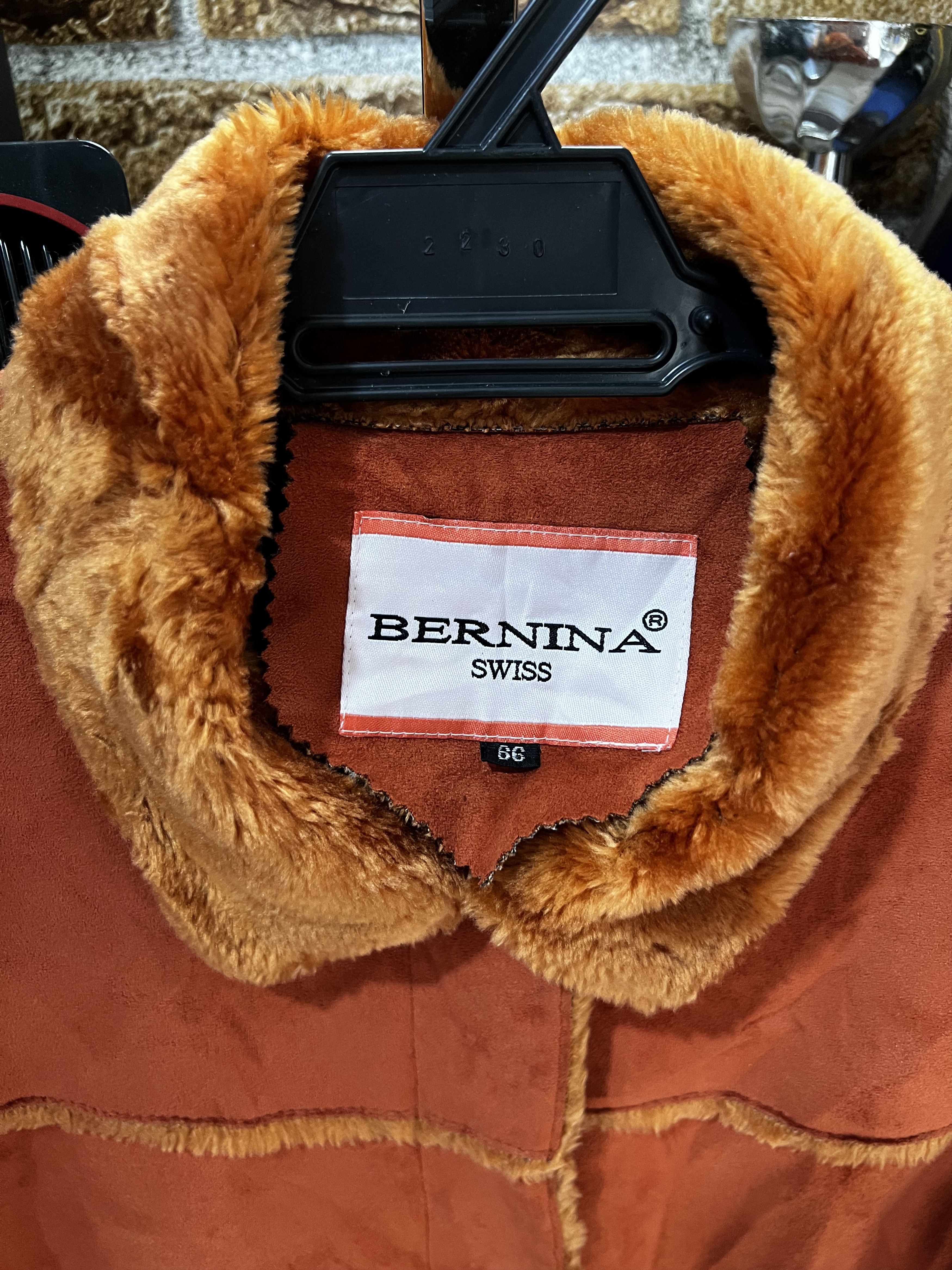 Other 🔥Bernina Swiss Suede Shearling Jackets Size S / US 4 / IT 40 - 10 Thumbnail