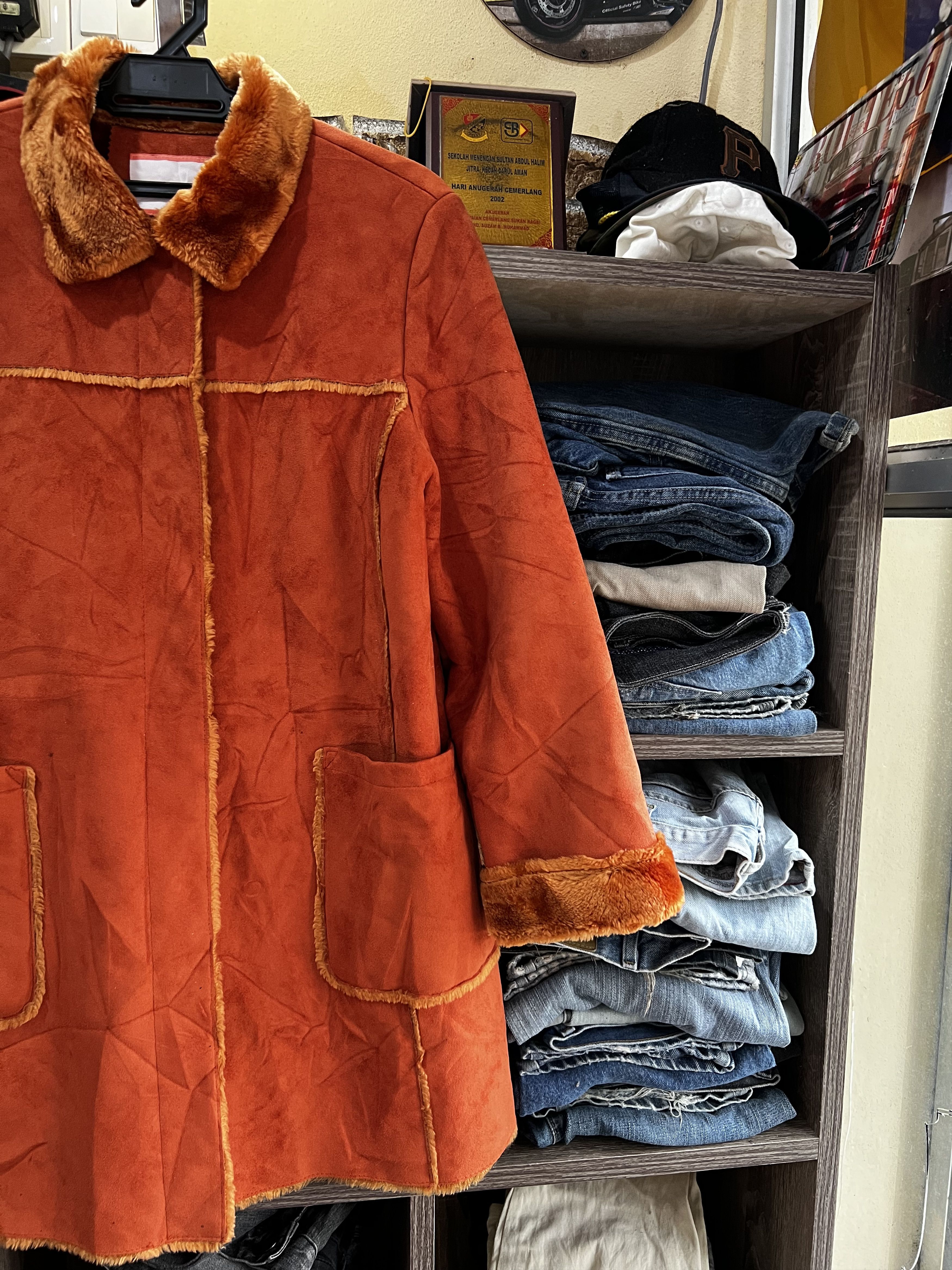 Other 🔥Bernina Swiss Suede Shearling Jackets Size S / US 4 / IT 40 - 4 Thumbnail