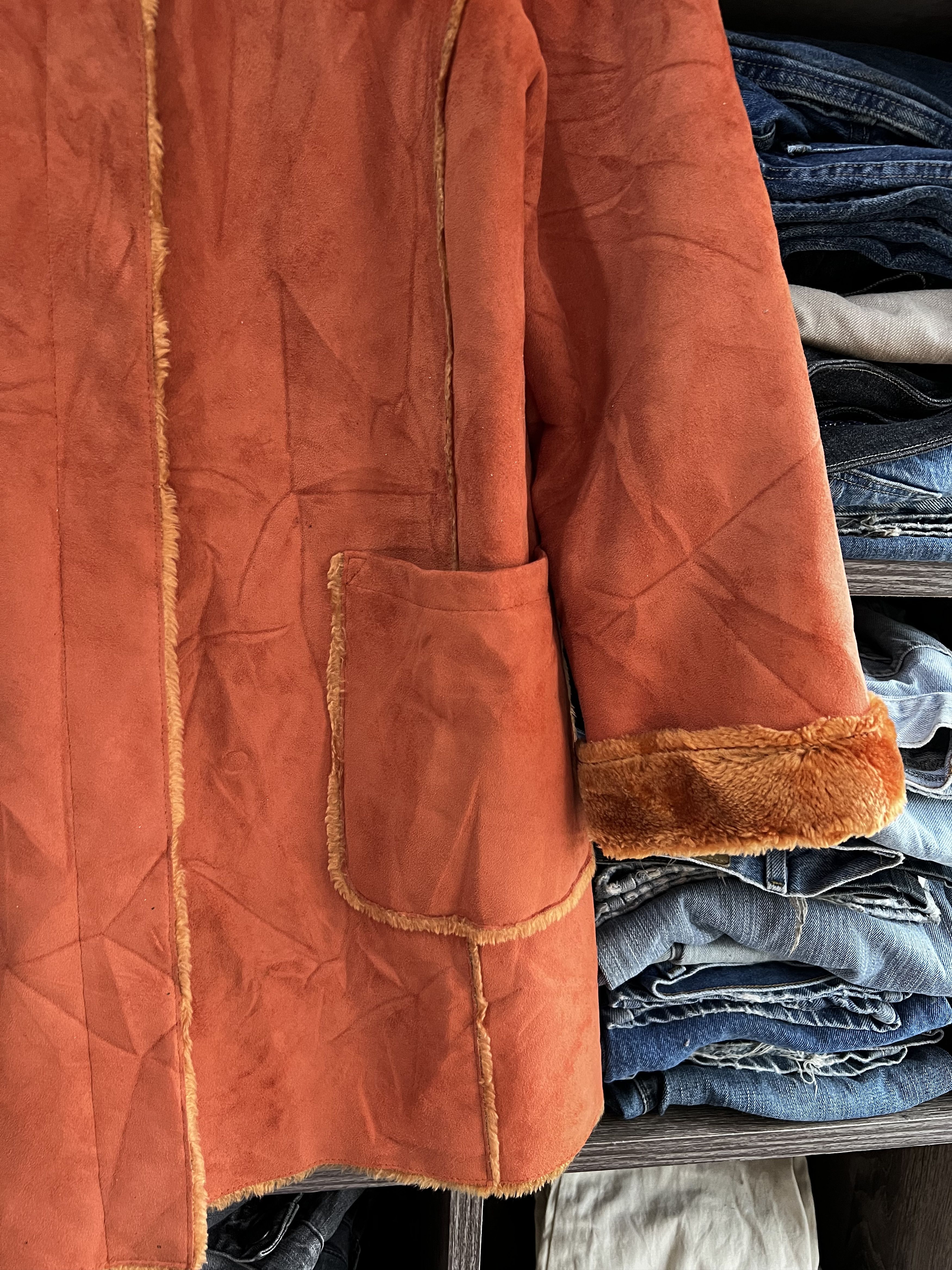 Other 🔥Bernina Swiss Suede Shearling Jackets Size S / US 4 / IT 40 - 7 Thumbnail