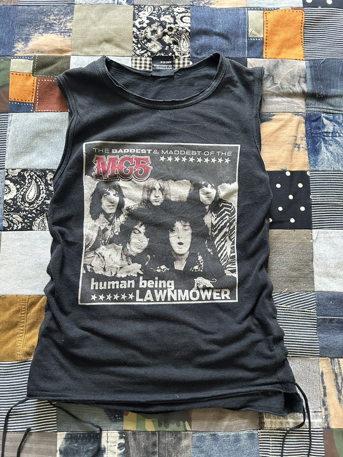 Hysteric Glamour Hysteric Glamour x MC5 band seleveless with side Laces Size S / US 4 / IT 40 - 8 Thumbnail