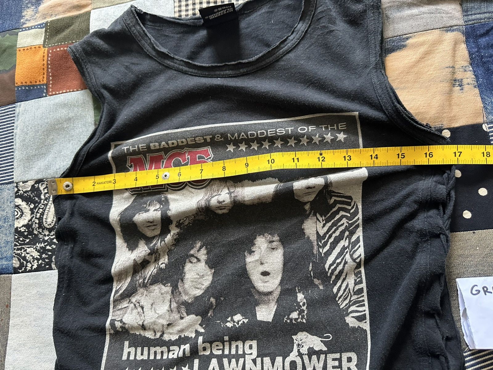 Hysteric Glamour Hysteric Glamour x MC5 band seleveless with side Laces Size S / US 4 / IT 40 - 14 Thumbnail
