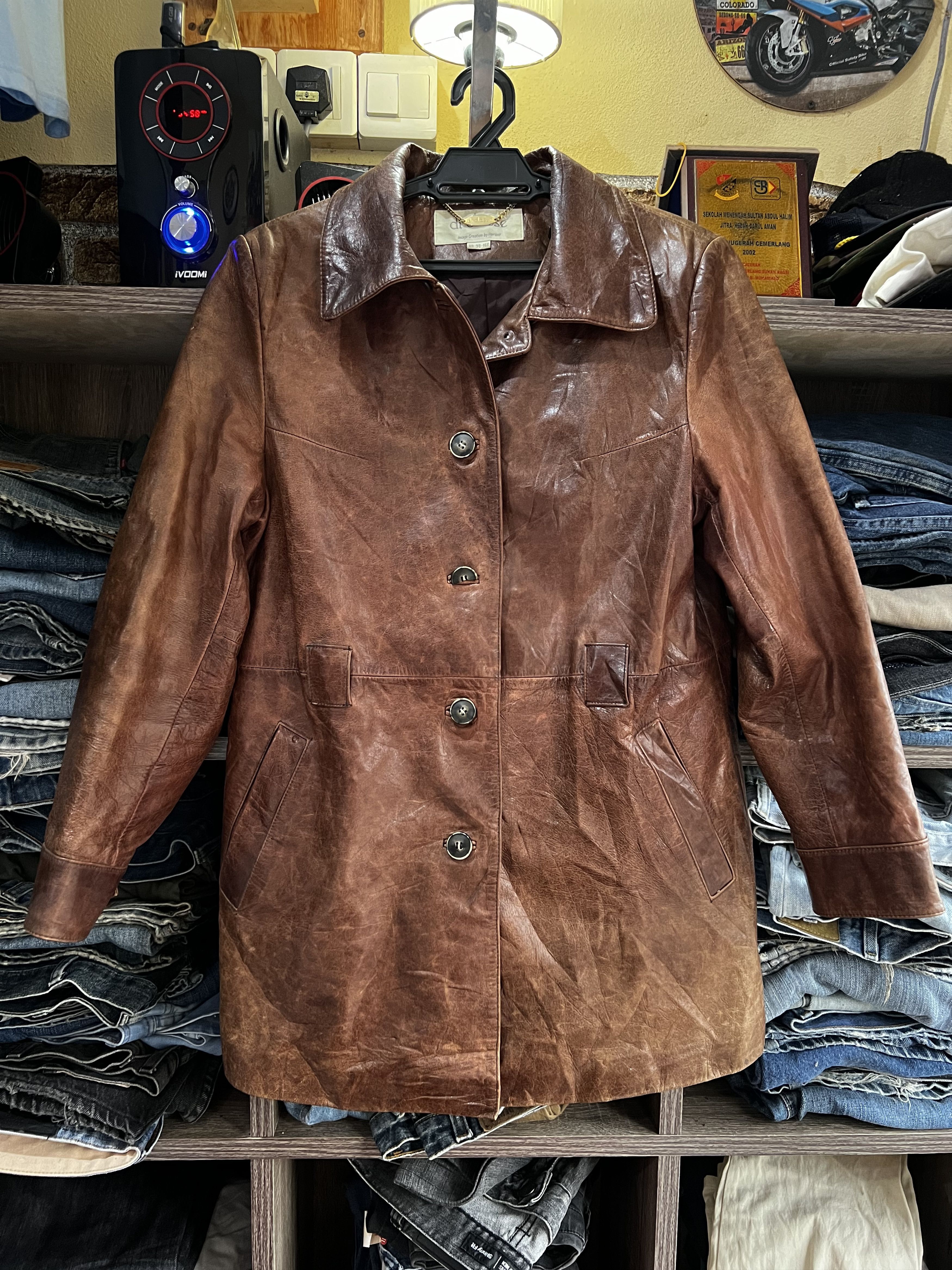 Japanese Brand 🔥Di Classe Leather Jackets Size S / US 4 / IT 40 - 1 Thumbnail