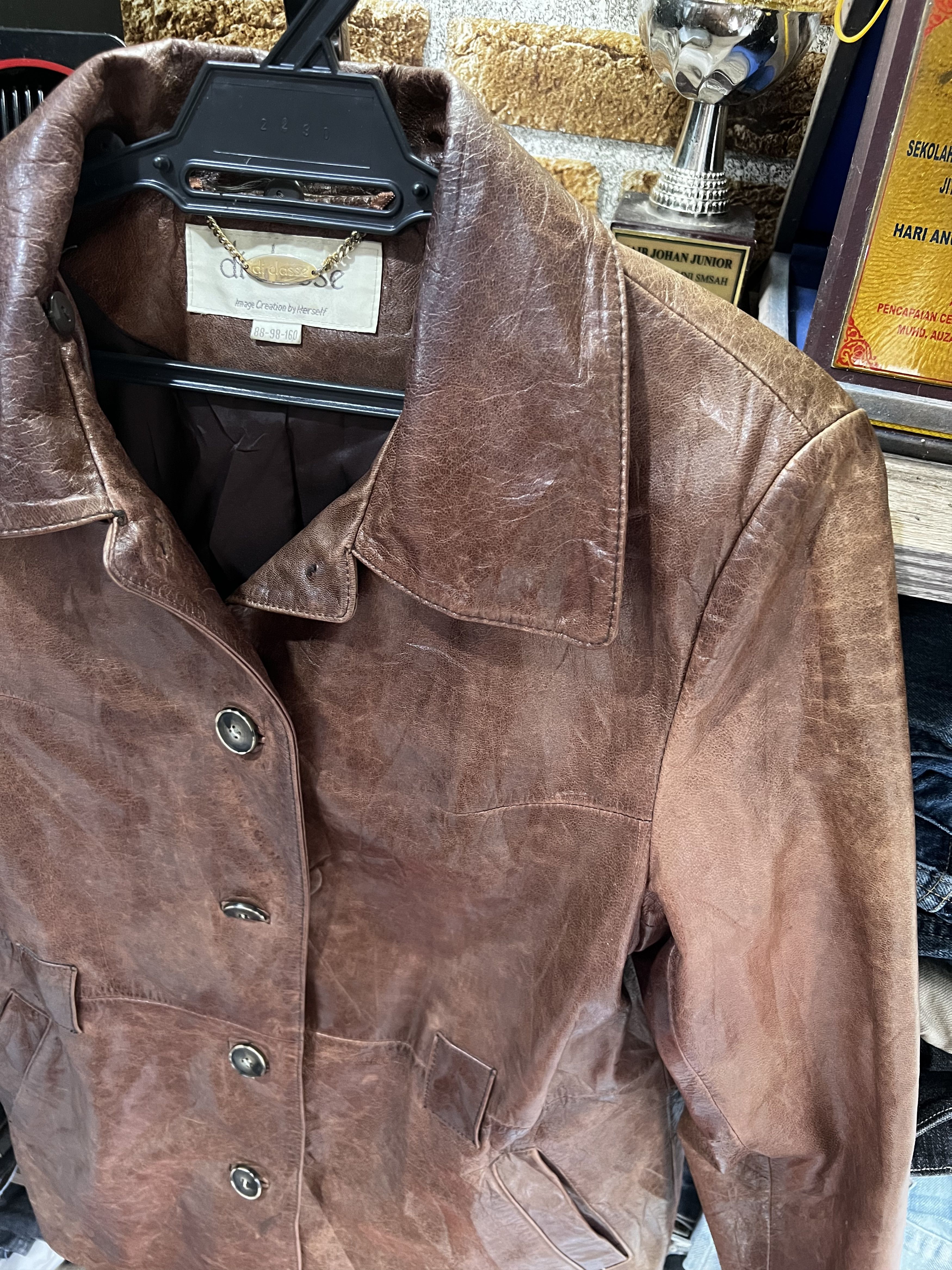 Japanese Brand 🔥Di Classe Leather Jackets Size S / US 4 / IT 40 - 9 Thumbnail
