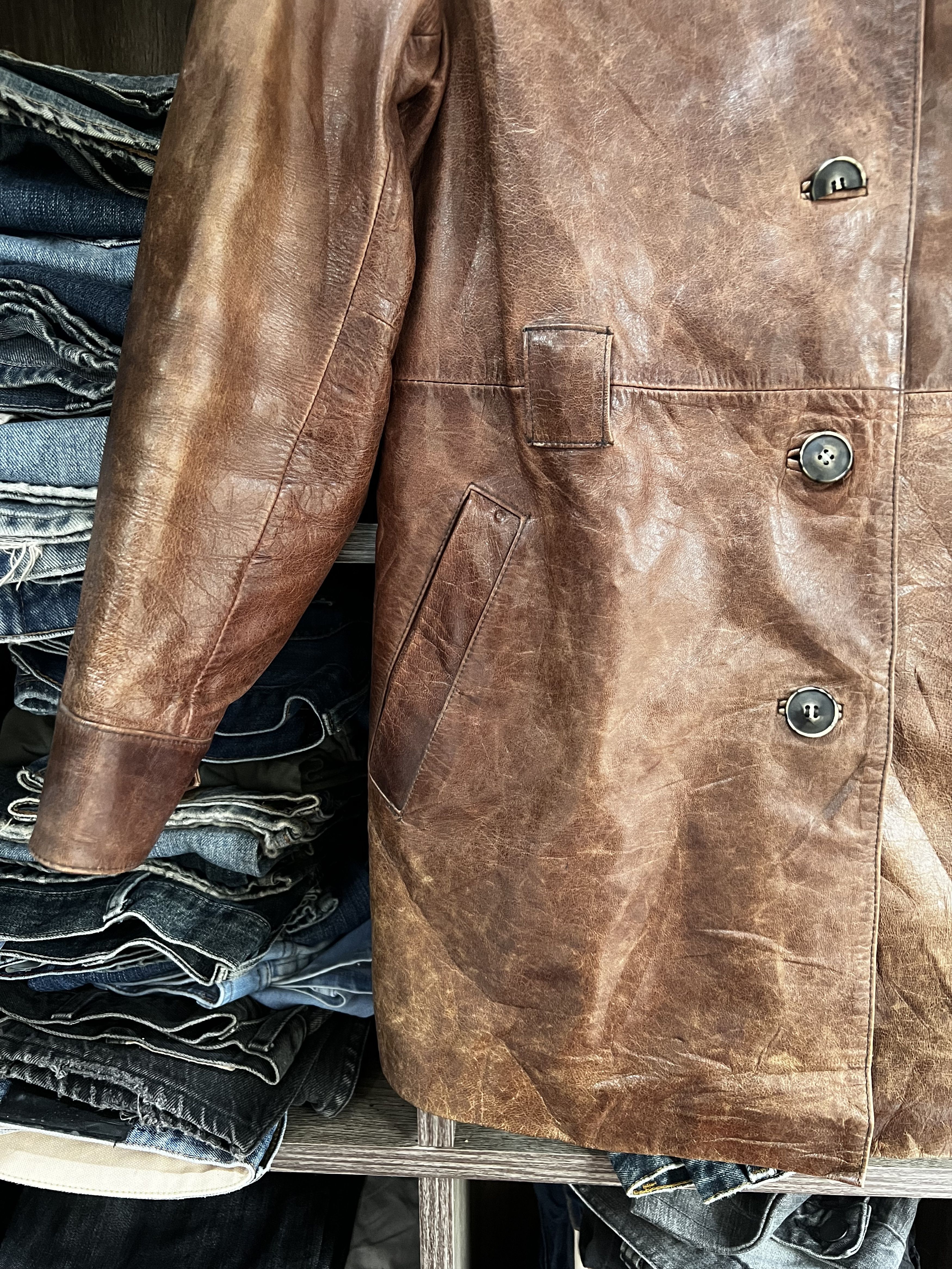 Japanese Brand 🔥Di Classe Leather Jackets Size S / US 4 / IT 40 - 6 Thumbnail
