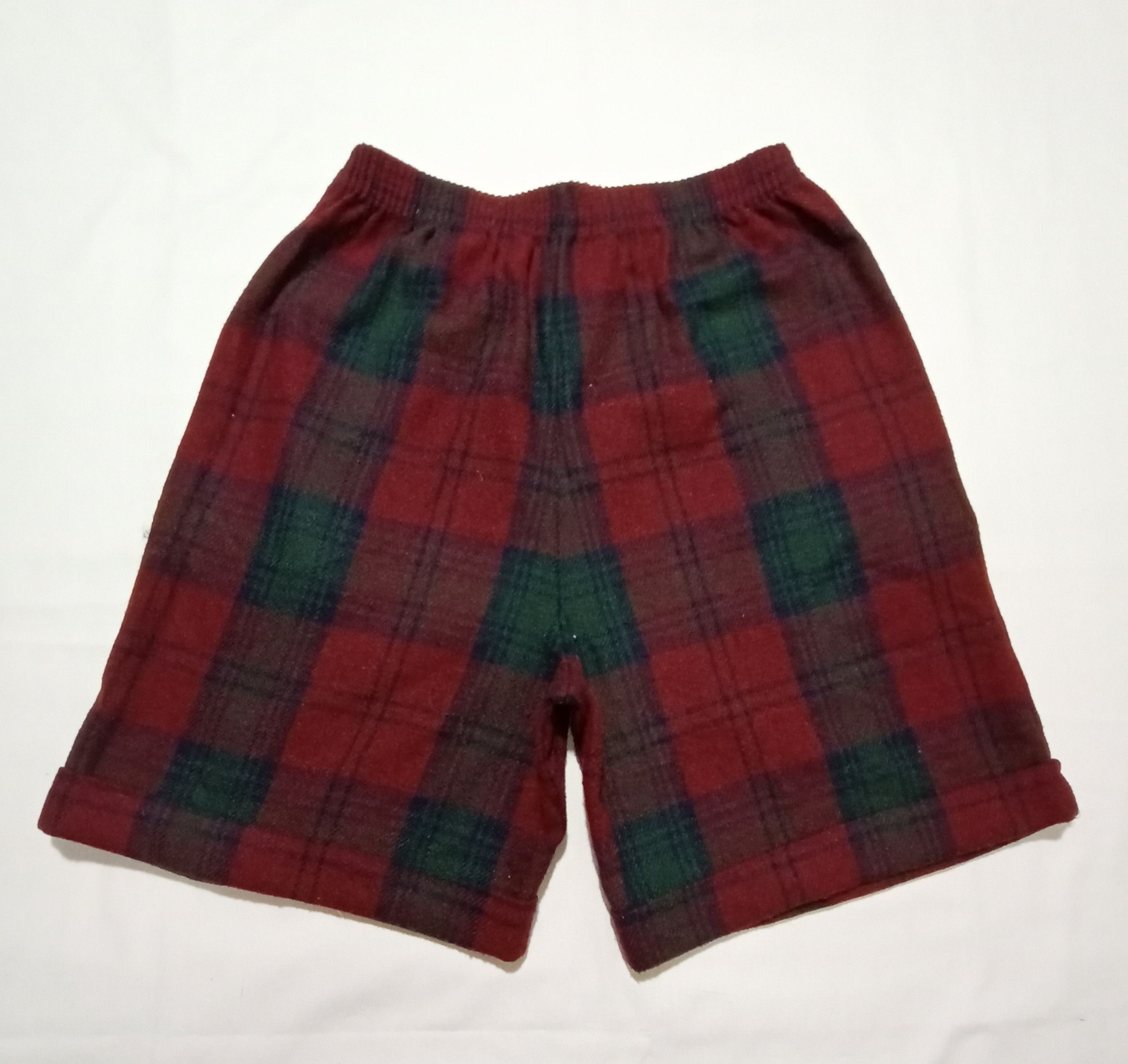 Haband × Vintage Haband Short Pants Check Plaid Tartan Stretchable 30-34 Size 30" / US 8 / IT 44 - 2 Thumbnail