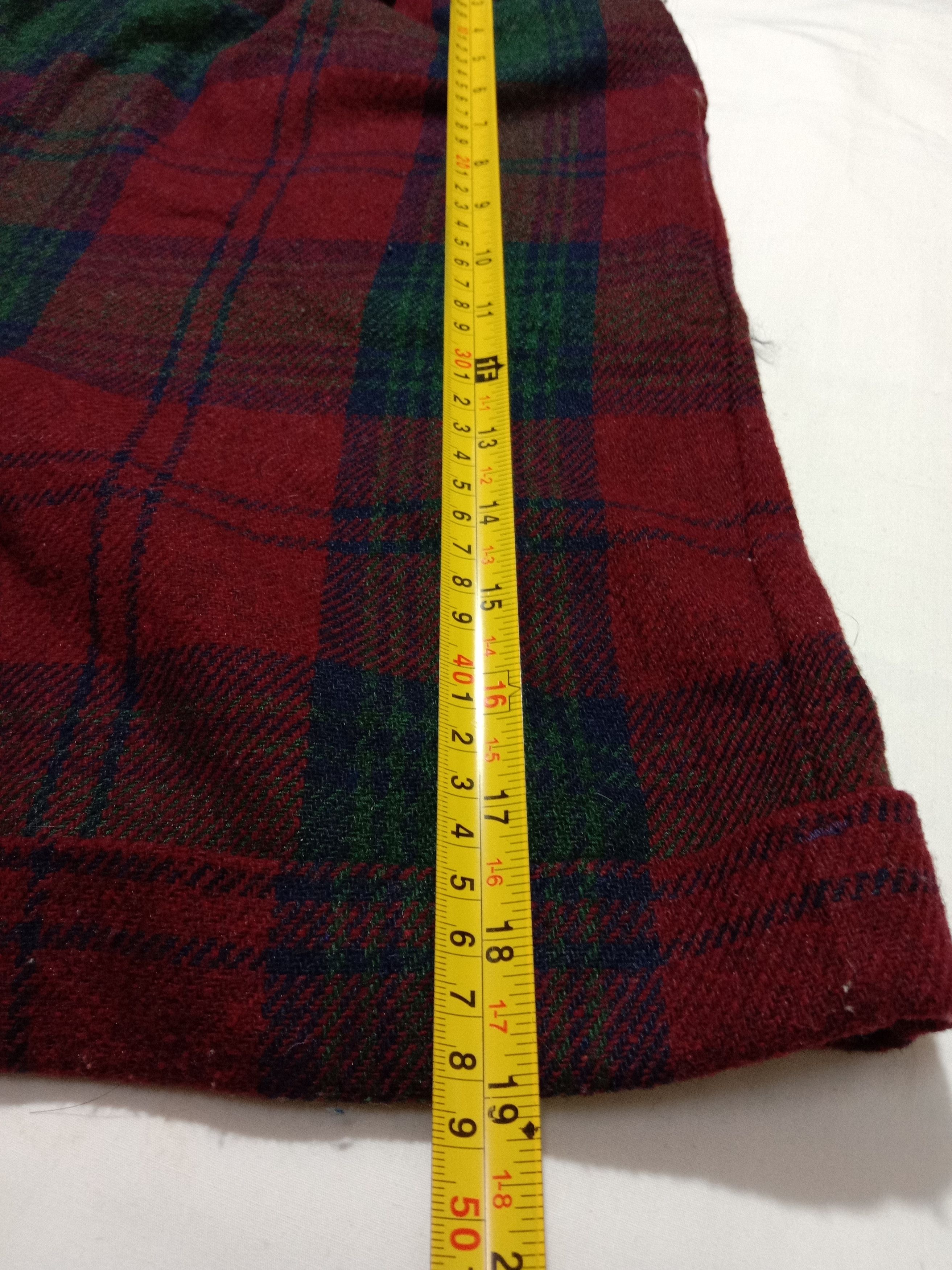 Haband × Vintage Haband Short Pants Check Plaid Tartan Stretchable 30-34 Size 30" / US 8 / IT 44 - 8 Thumbnail