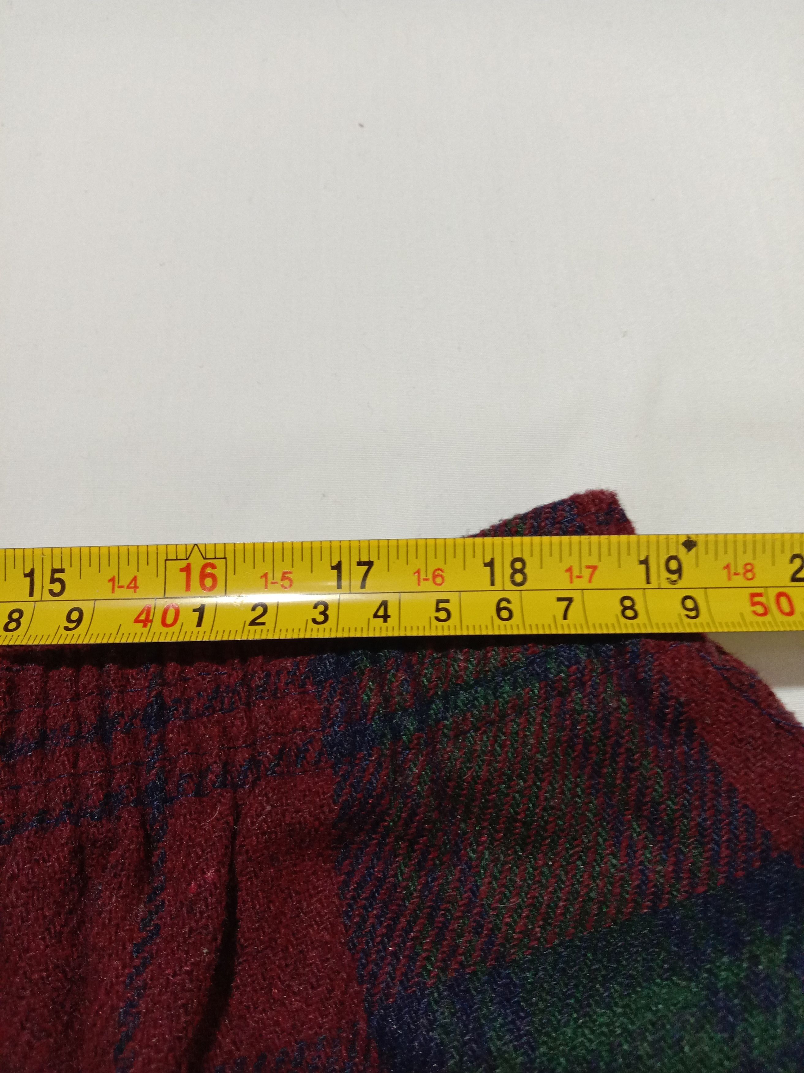 Haband × Vintage Haband Short Pants Check Plaid Tartan Stretchable 30-34 Size 30" / US 8 / IT 44 - 9 Thumbnail