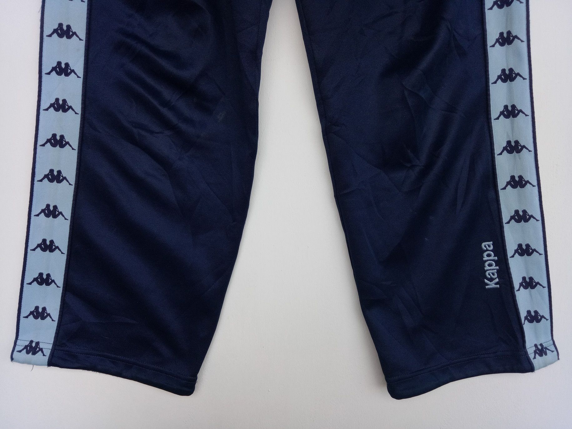 Kappa VINTAGE KAPPA sweatpant sports streetwear side tape pants Size US 32 / EU 48 - 5 Thumbnail