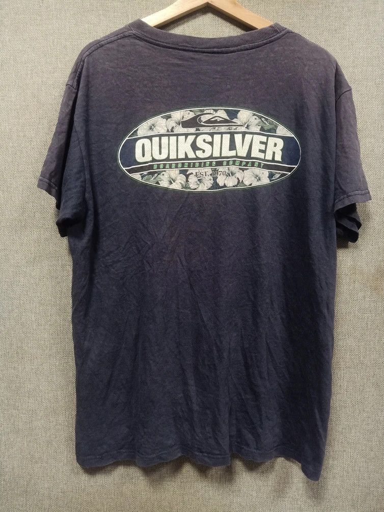 Quicksilver vintage t shirt quiksilver made in usa Size US L / EU 52-54 / 3 - 1 Thumbnail