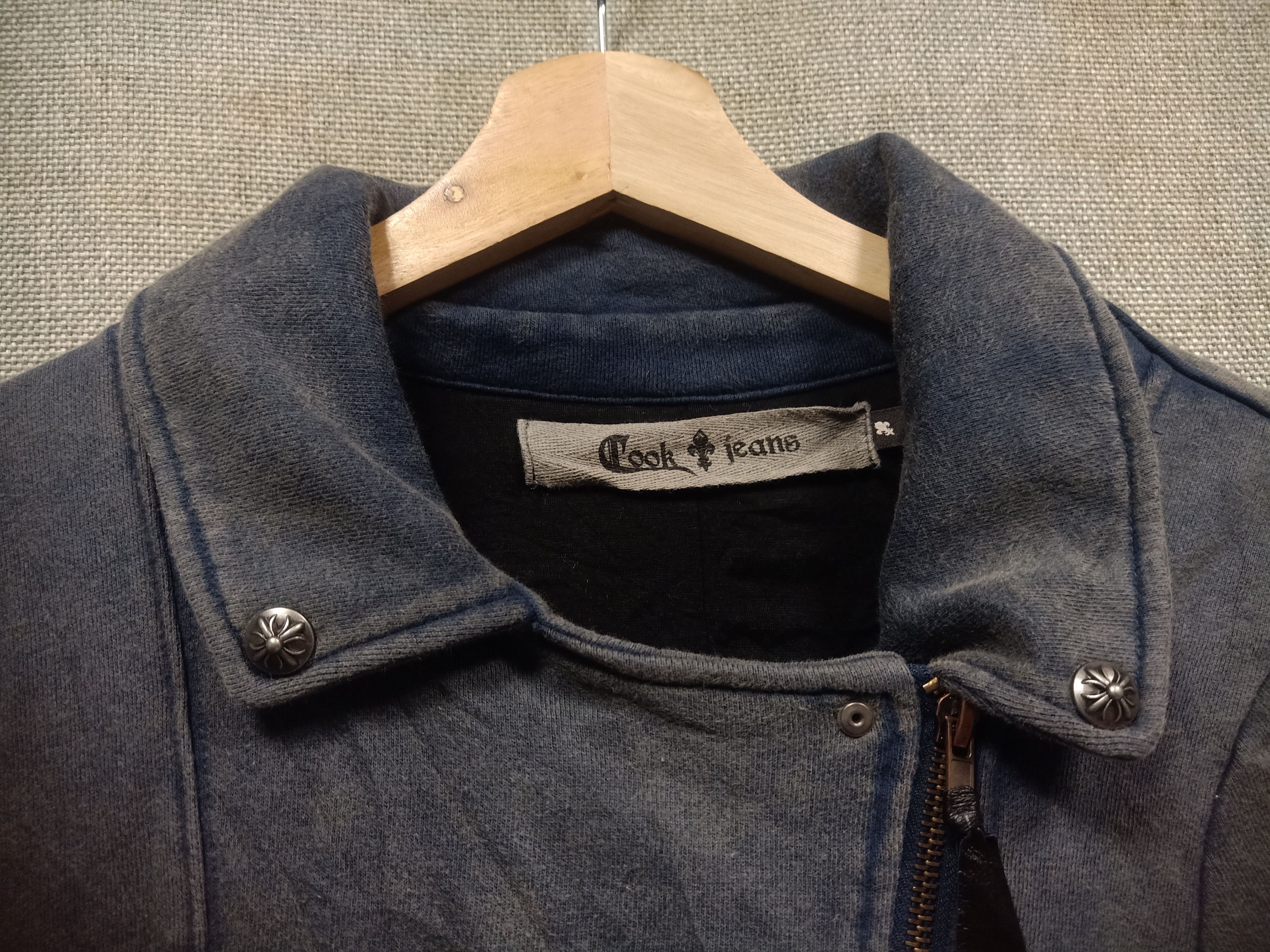 Cook Jeans sweatshirt zip cook jeans distressed sunfaded Size XS / US 0-2 / IT 36-38 - 4 Thumbnail