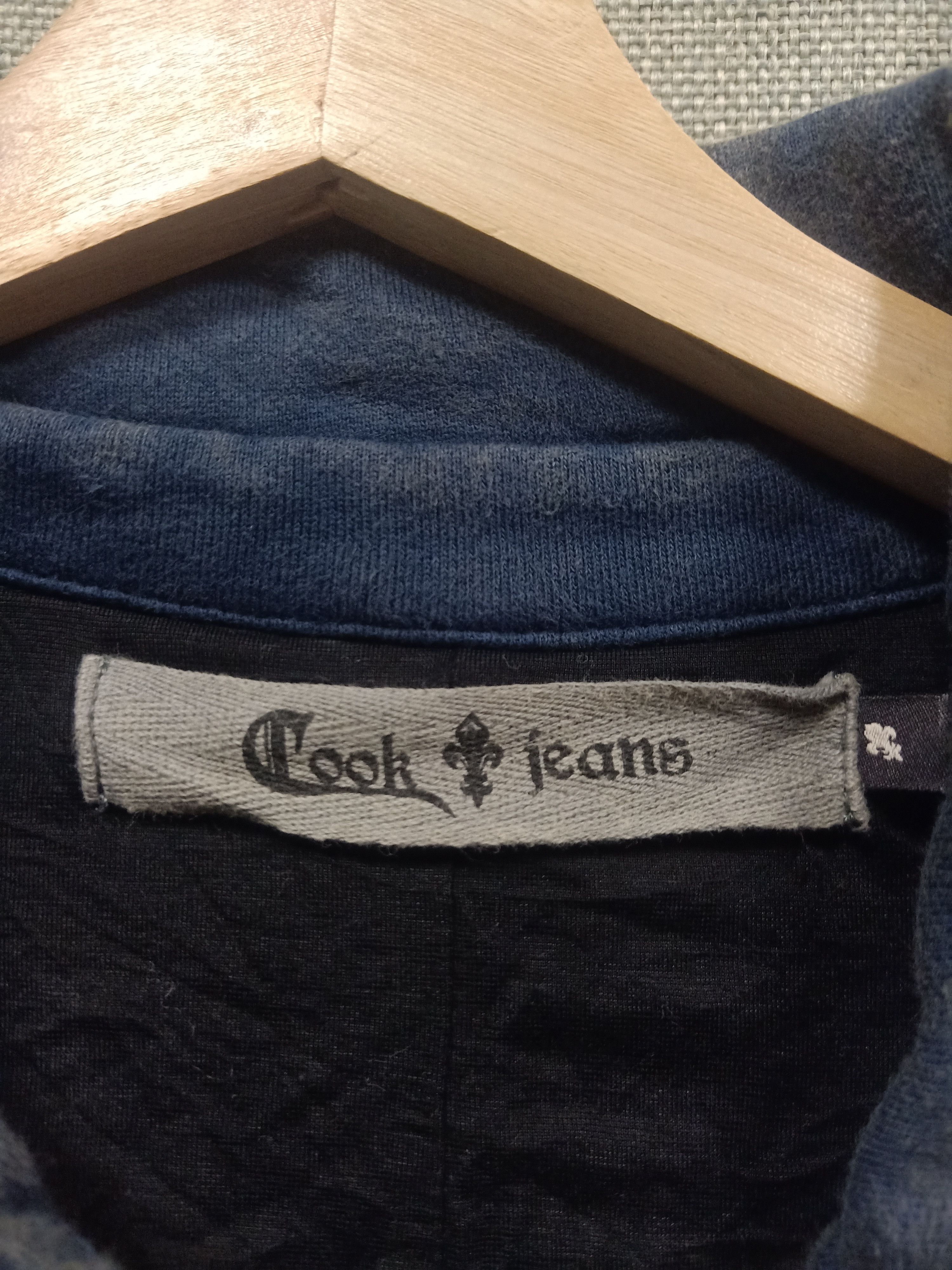 Cook Jeans sweatshirt zip cook jeans distressed sunfaded Size XS / US 0-2 / IT 36-38 - 5 Thumbnail