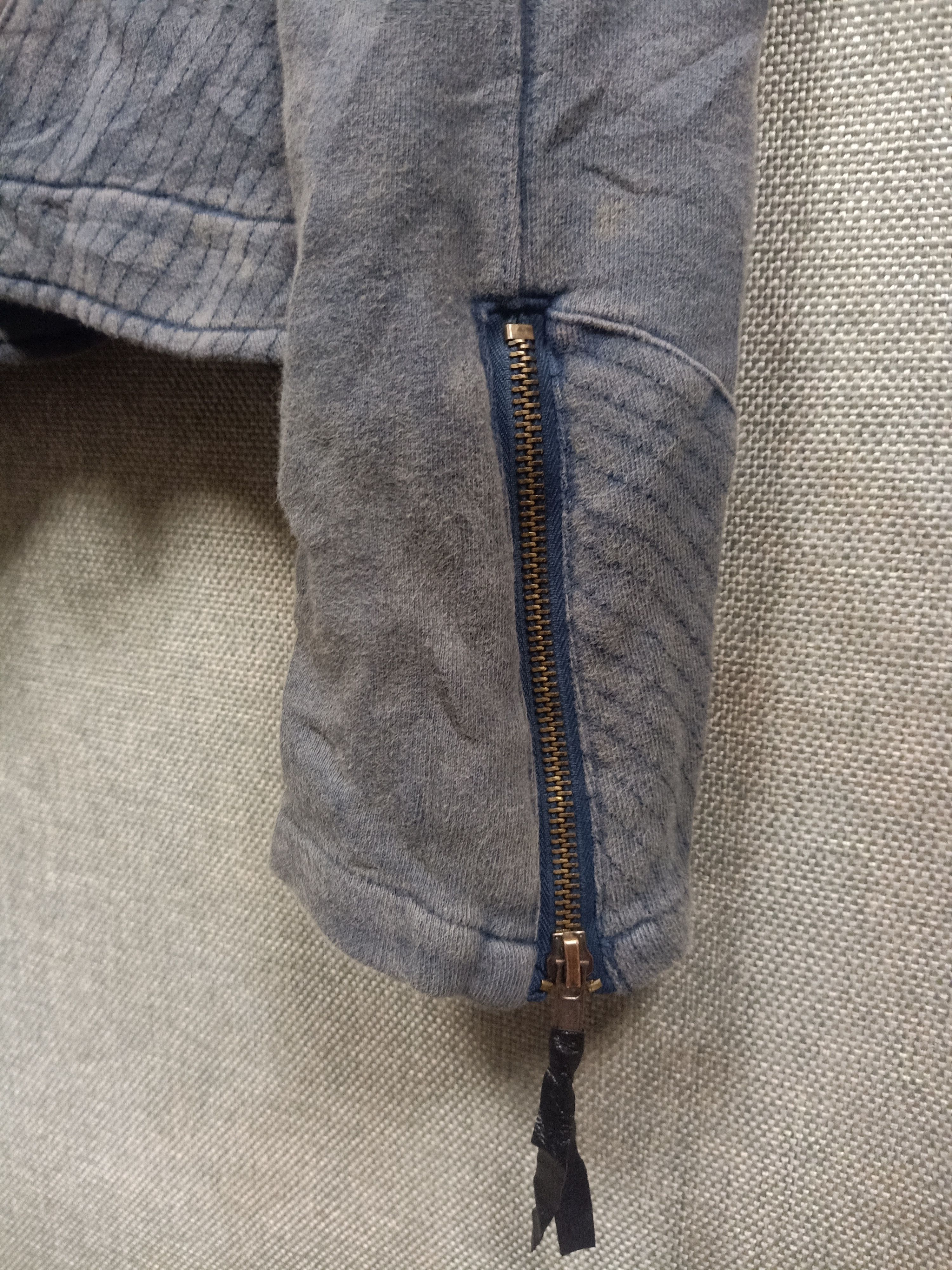 Cook Jeans sweatshirt zip cook jeans distressed sunfaded Size XS / US 0-2 / IT 36-38 - 3 Thumbnail