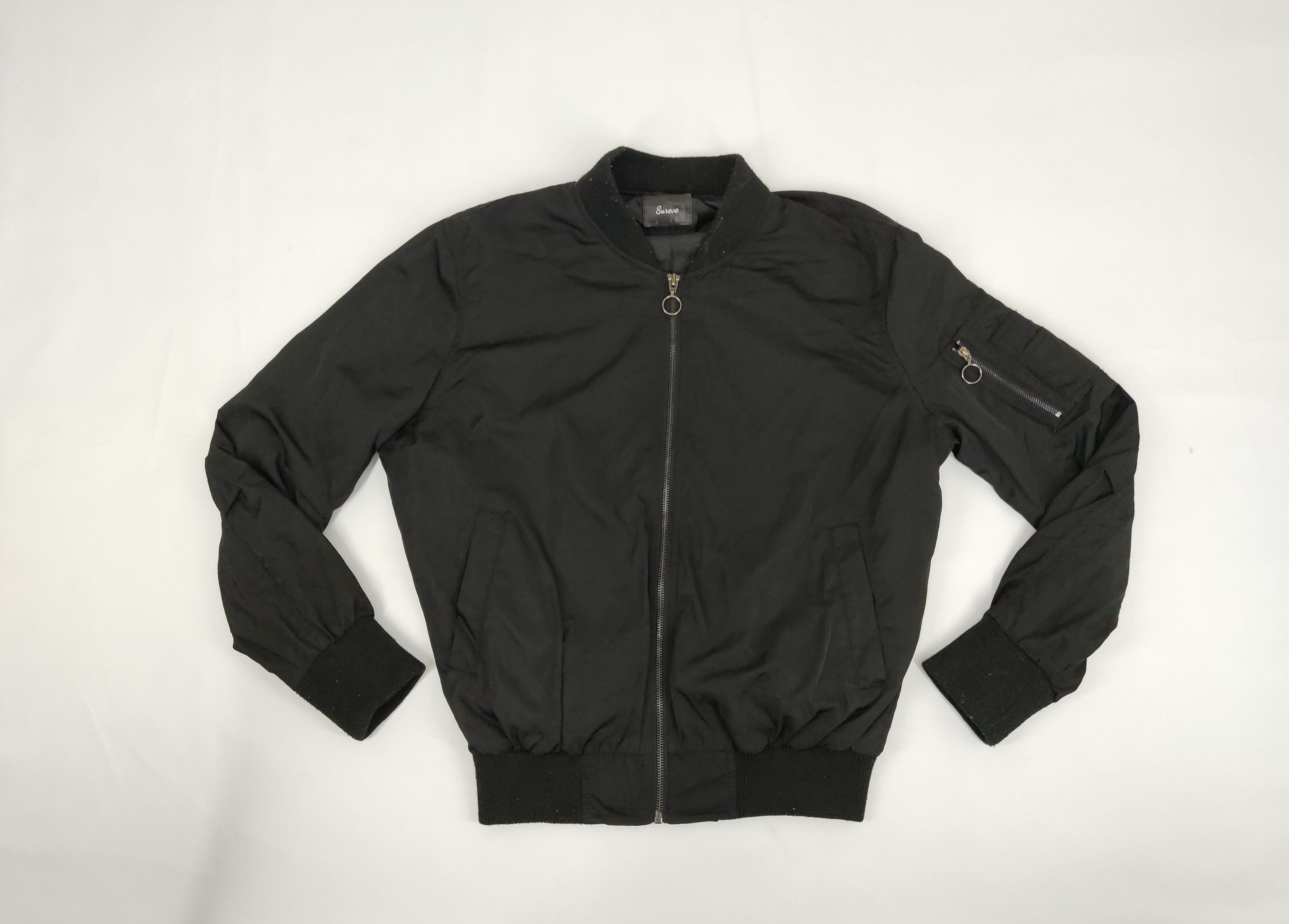 Japanese Brand Sureve Bomber Jacket Zipper Winter Wear Size S / US 4 / IT 40 - 1 Thumbnail