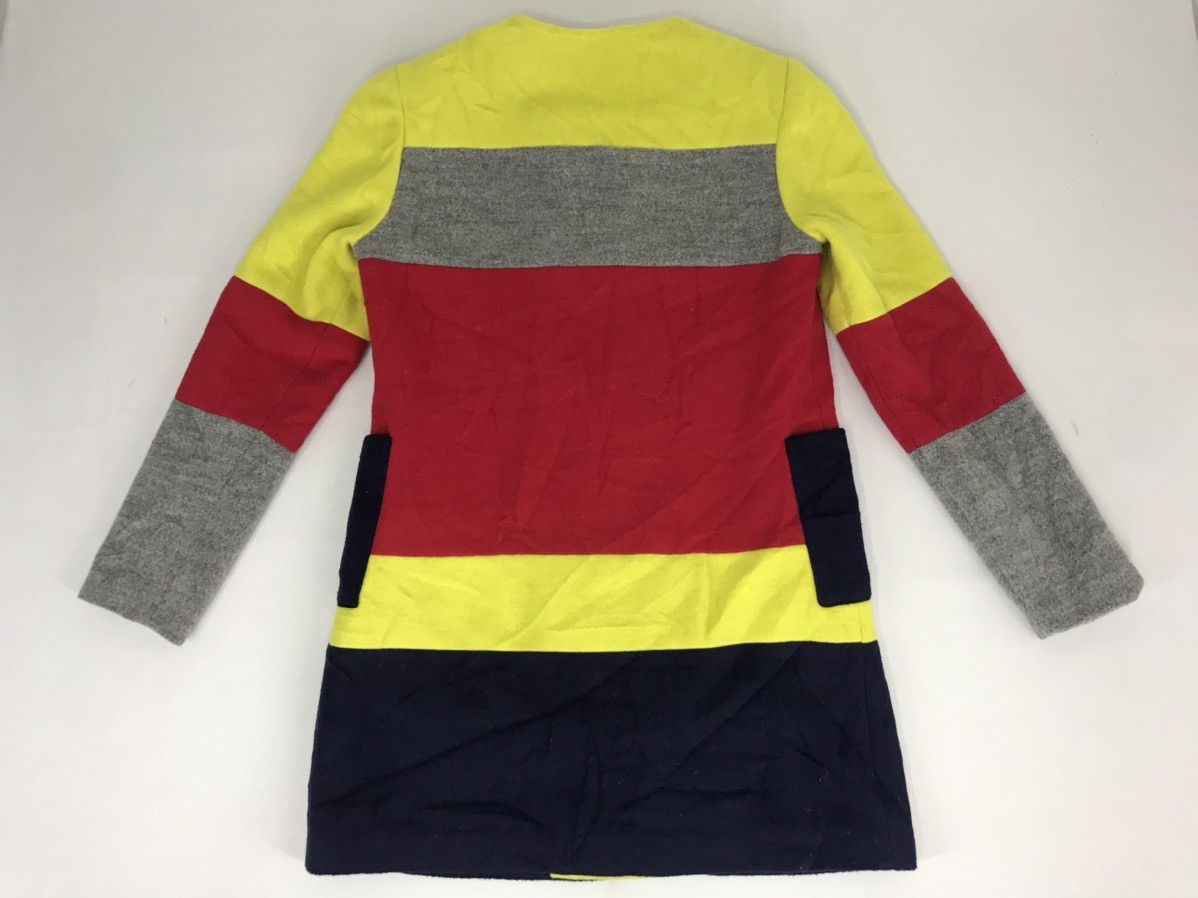 Japanese Brand Vintage Unitie Parka Knitwear Fleece Sweatshirt Long Jacket Size S / US 4 / IT 40 - 2 Thumbnail