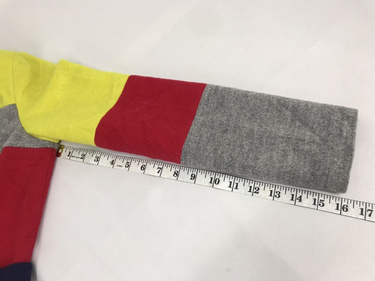 Japanese Brand Vintage Unitie Parka Knitwear Fleece Sweatshirt Long Jacket Size S / US 4 / IT 40 - 9 Thumbnail