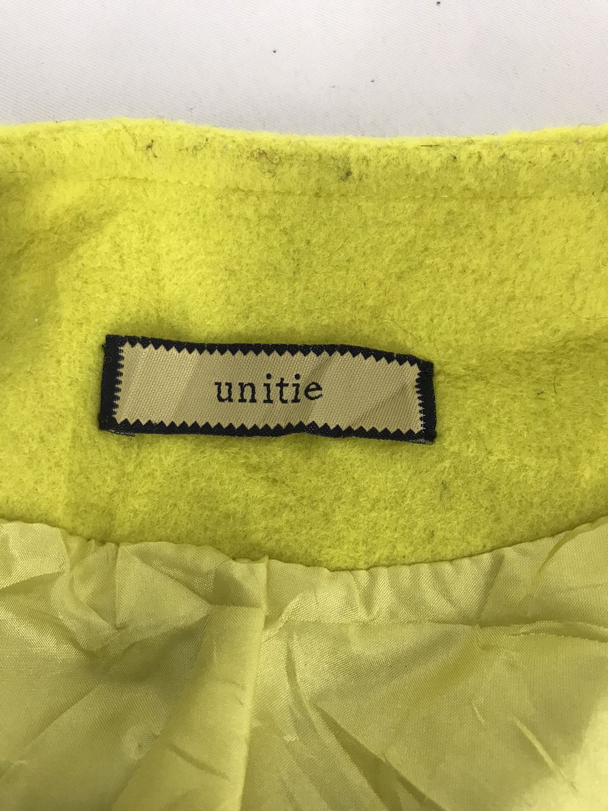 Japanese Brand Vintage Unitie Parka Knitwear Fleece Sweatshirt Long Jacket Size S / US 4 / IT 40 - 5 Thumbnail
