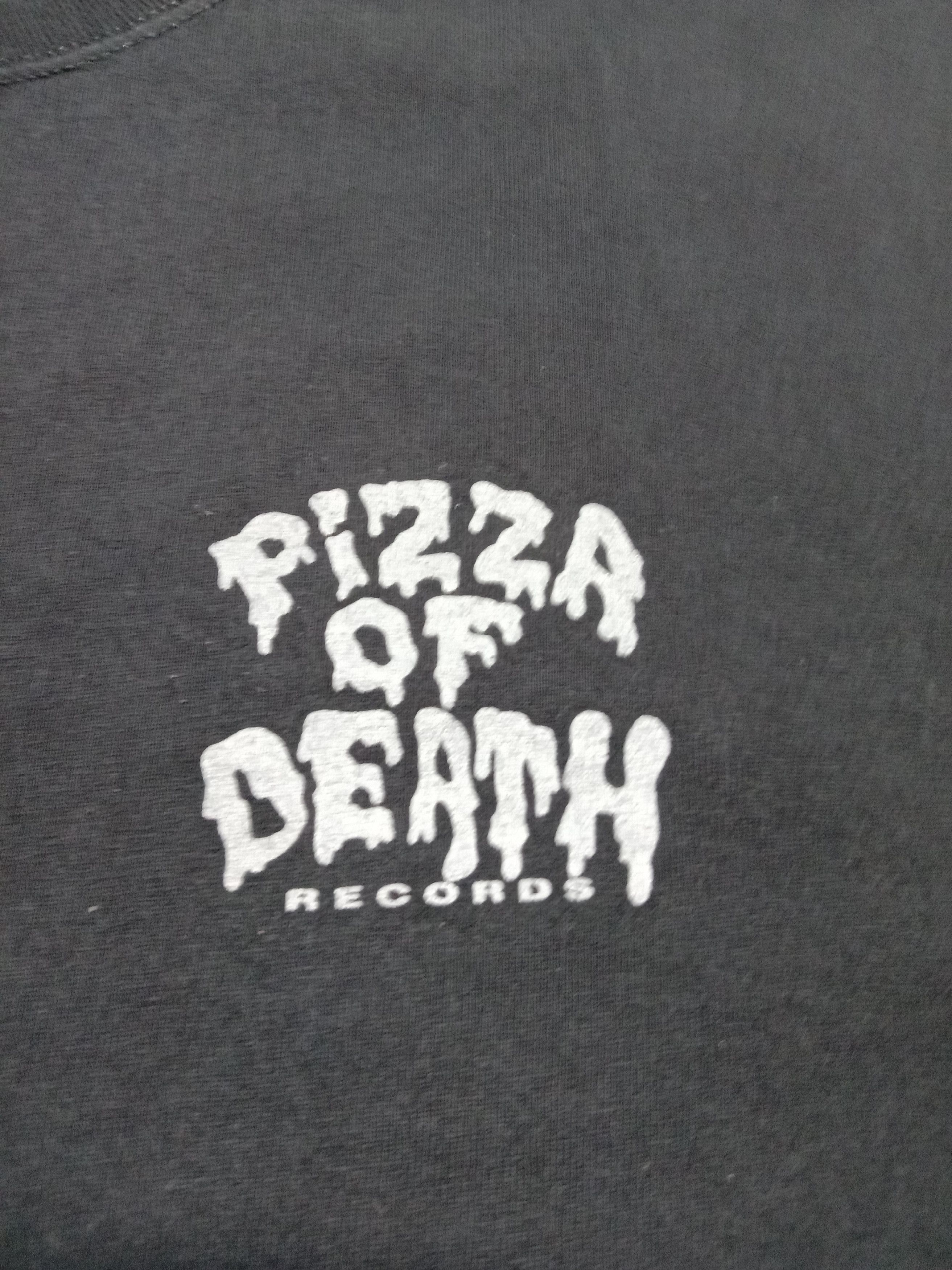 Anvil × Band Tees Pizza of Death Records Tee Punk Rock Metal Band Size US L / EU 52-54 / 3 - 2 Thumbnail