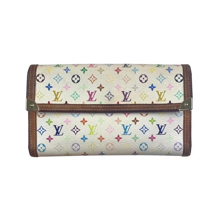 Takashi Murakami Louis Vuitton Joey Monogram Wallet