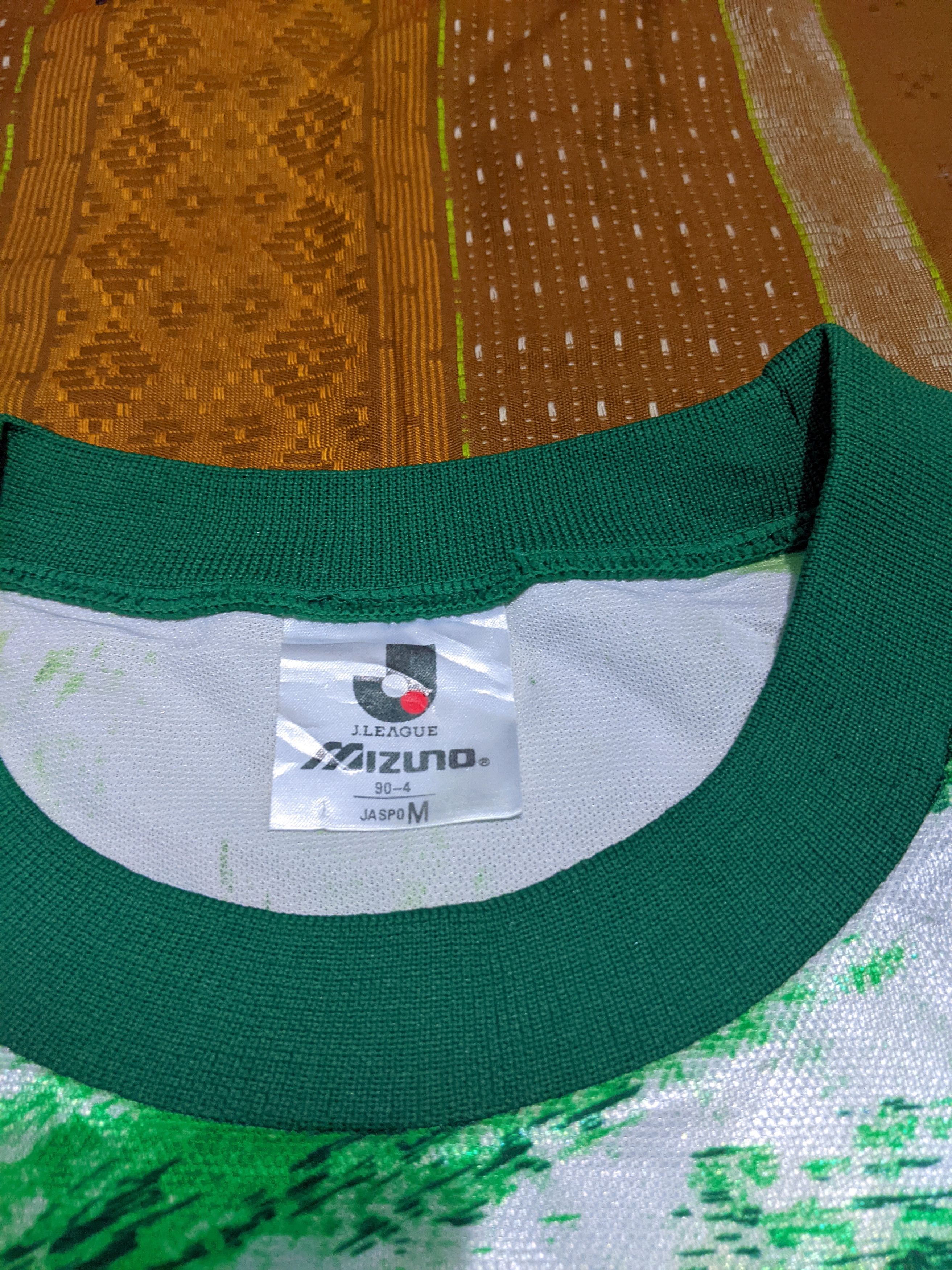 Mizuno Tokyo Verdy 1993-94 away Jersey football shirt Size US M / EU 48-50 / 2 - 3 Thumbnail