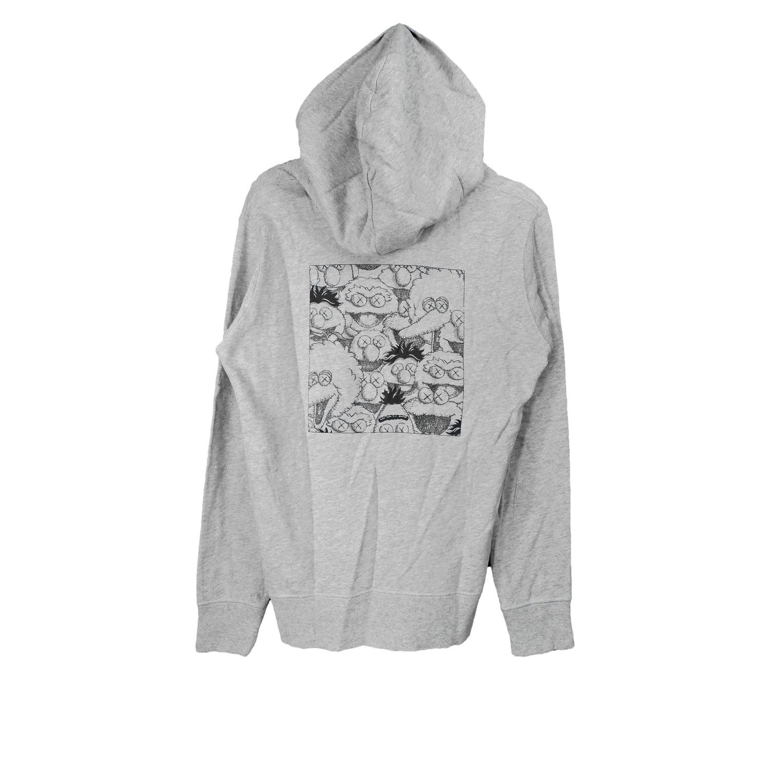 Kaws × Uniqlo UNIQLO X KAWS X SESAME STREETS HOODIE Size US S / EU 44-46 / 1 - 1 Thumbnail