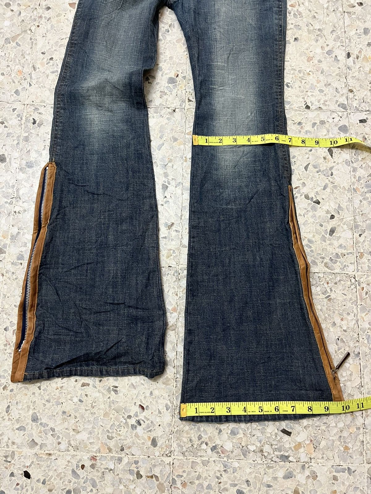 Japanese Brand Vintage Novespazio by Noboru Yamafuji Braided designer jeans Size 28" / US 6 / IT 42 - 11 Thumbnail