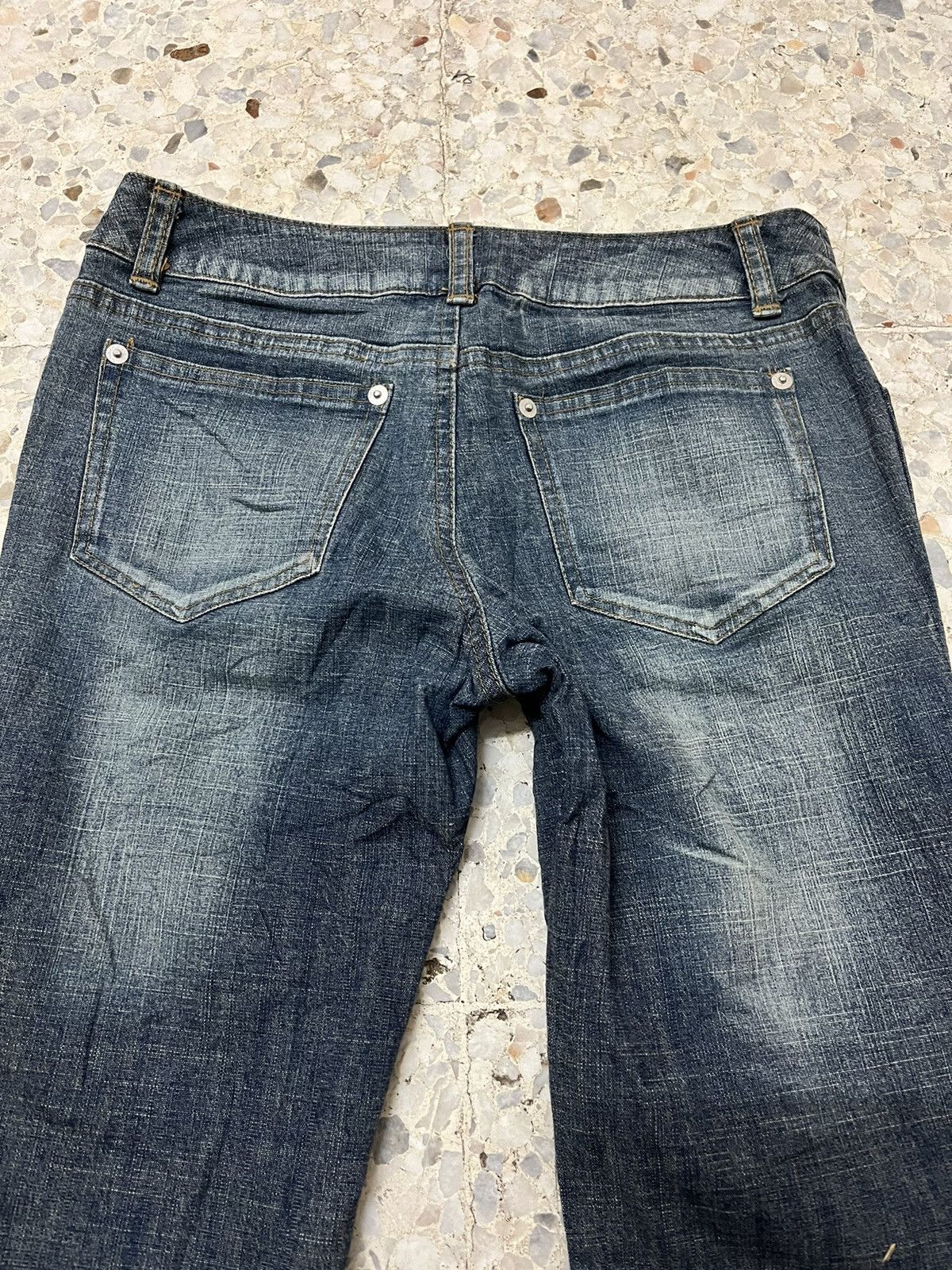 Japanese Brand Vintage Novespazio by Noboru Yamafuji Braided designer jeans Size 28" / US 6 / IT 42 - 5 Thumbnail