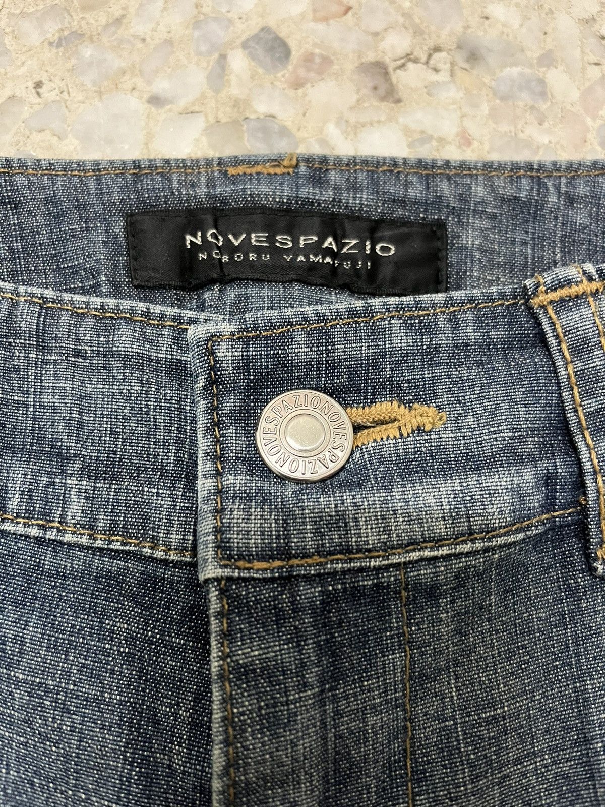 Japanese Brand Vintage Novespazio by Noboru Yamafuji Braided designer jeans Size 28" / US 6 / IT 42 - 3 Thumbnail