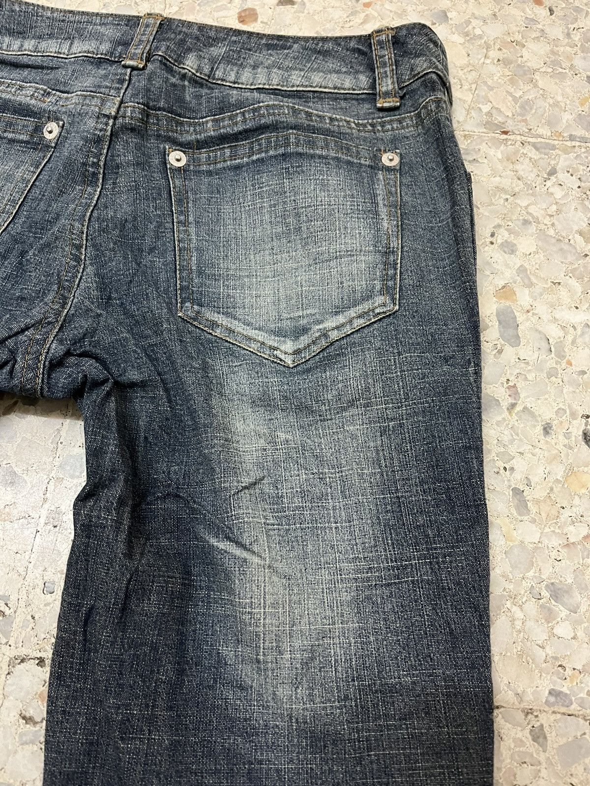 Japanese Brand Vintage Novespazio by Noboru Yamafuji Braided designer jeans Size 28" / US 6 / IT 42 - 6 Thumbnail