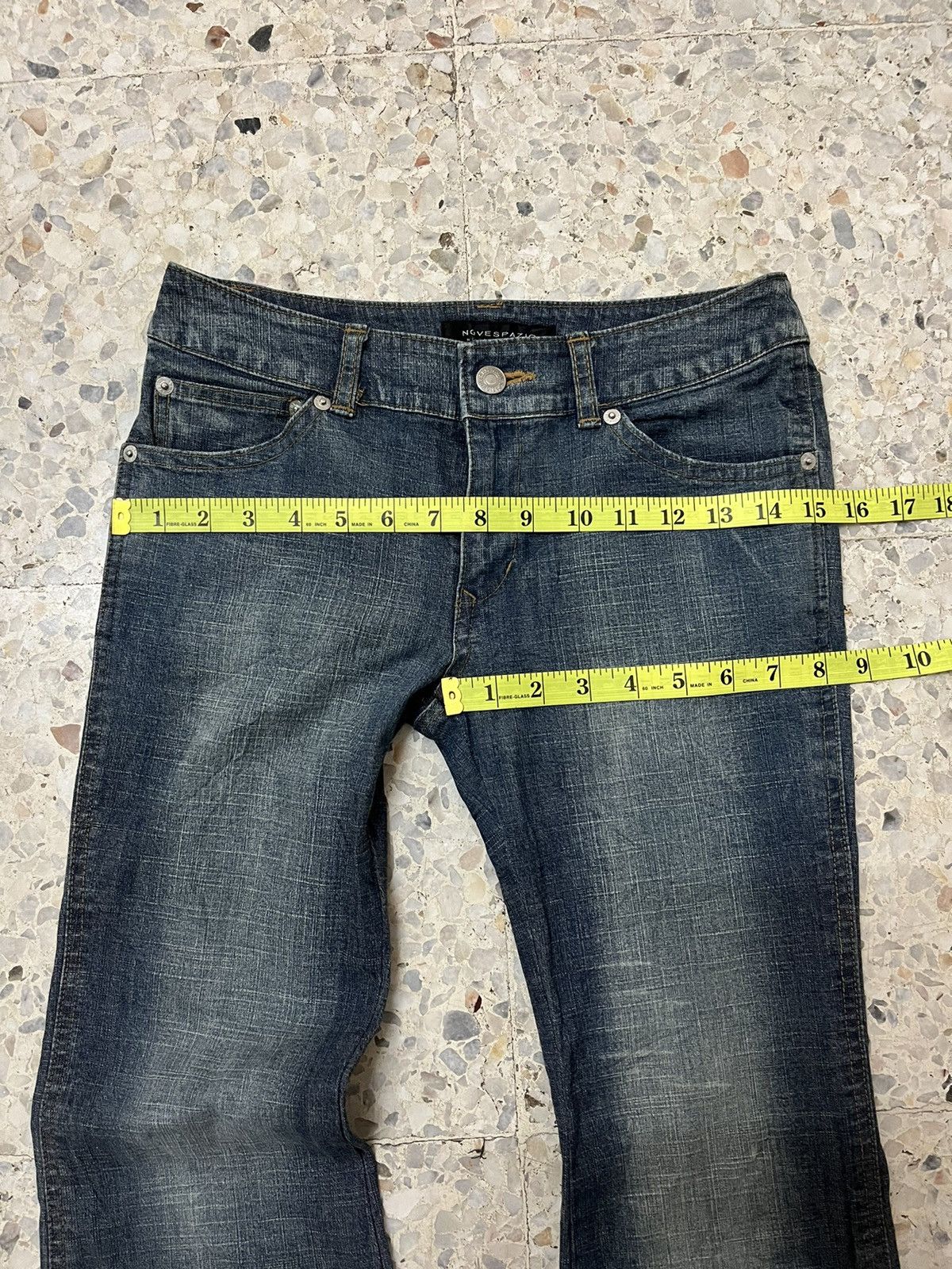 Japanese Brand Vintage Novespazio by Noboru Yamafuji Braided designer jeans Size 28" / US 6 / IT 42 - 12 Thumbnail
