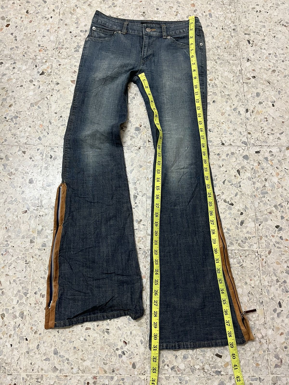 Japanese Brand Vintage Novespazio by Noboru Yamafuji Braided designer jeans Size 28" / US 6 / IT 42 - 10 Thumbnail