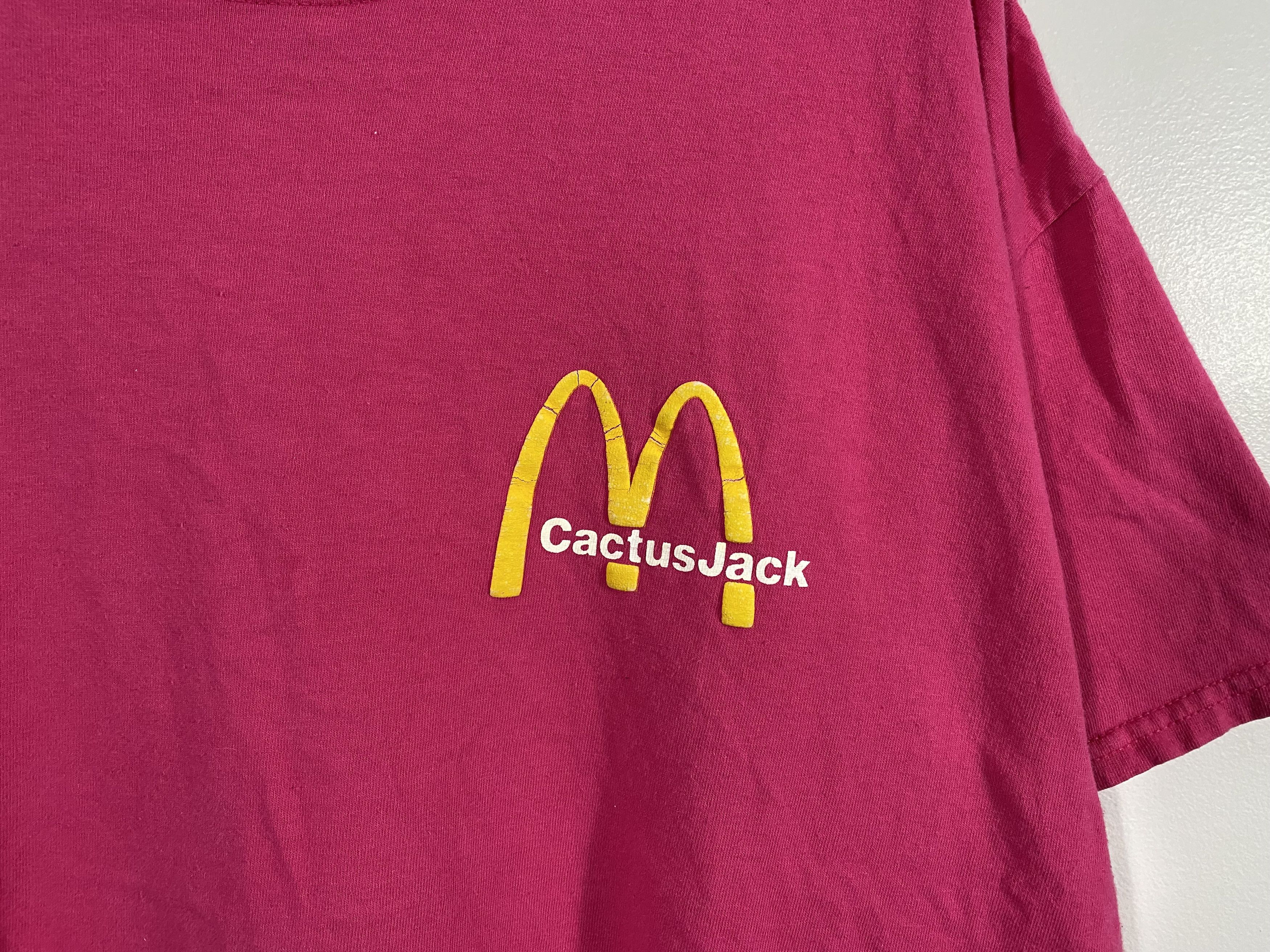 Travis Scott Travis Scott Cactus Jack x McDonald's Action Figure Tee II Size US L / EU 52-54 / 3 - 3 Thumbnail