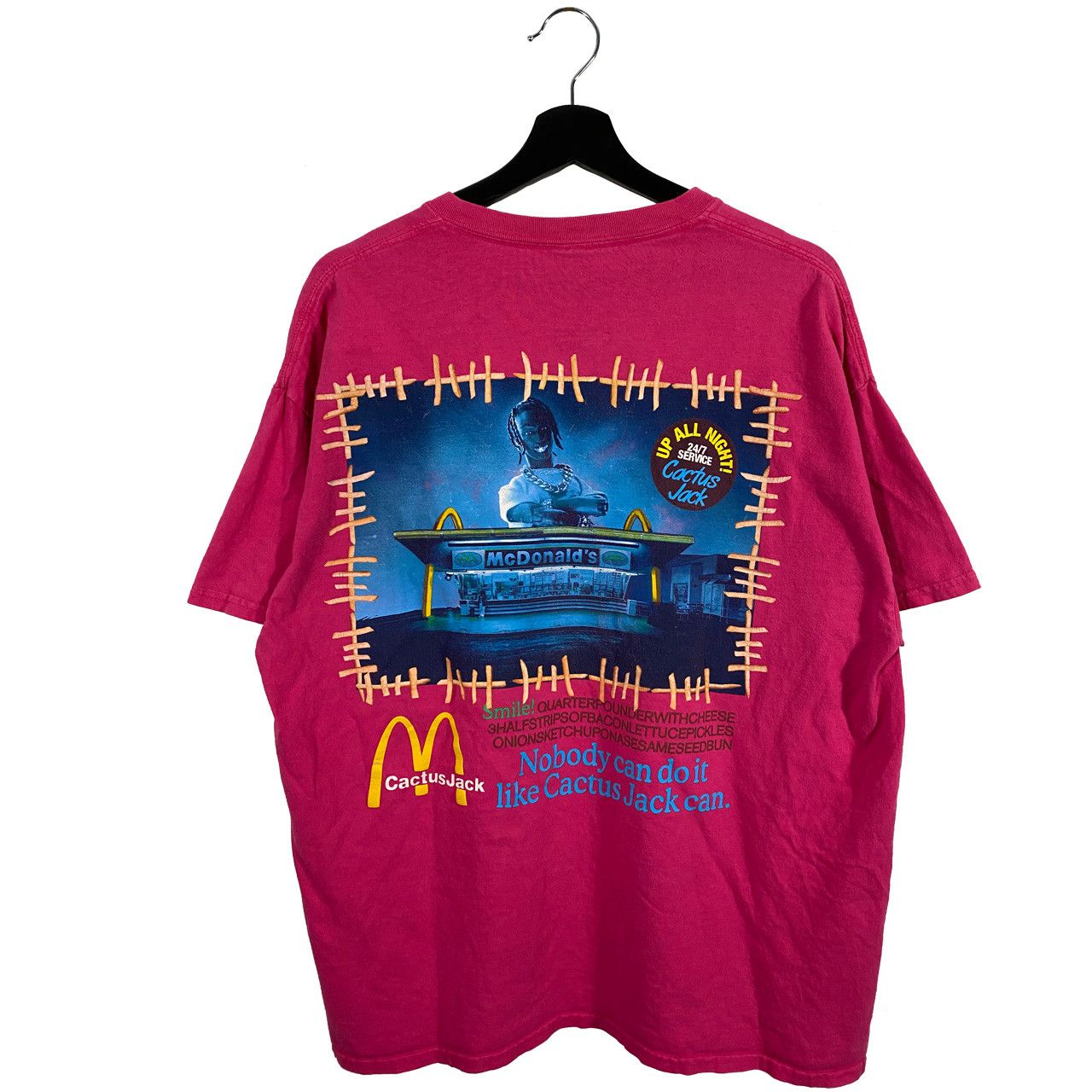 Travis Scott Travis Scott Cactus Jack x McDonald's Action Figure Tee II Size US L / EU 52-54 / 3 - 2 Thumbnail