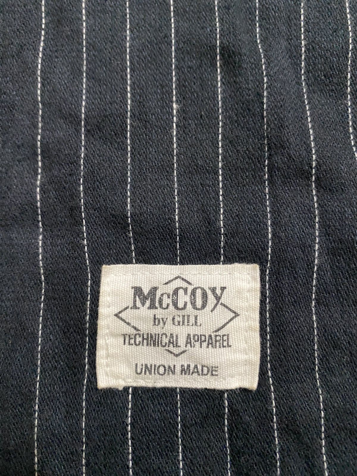 The Real McCoy's 💥Japanese designer The Real Mccoy Stripe Button Shirt Size US L / EU 52-54 / 3 - 6 Thumbnail