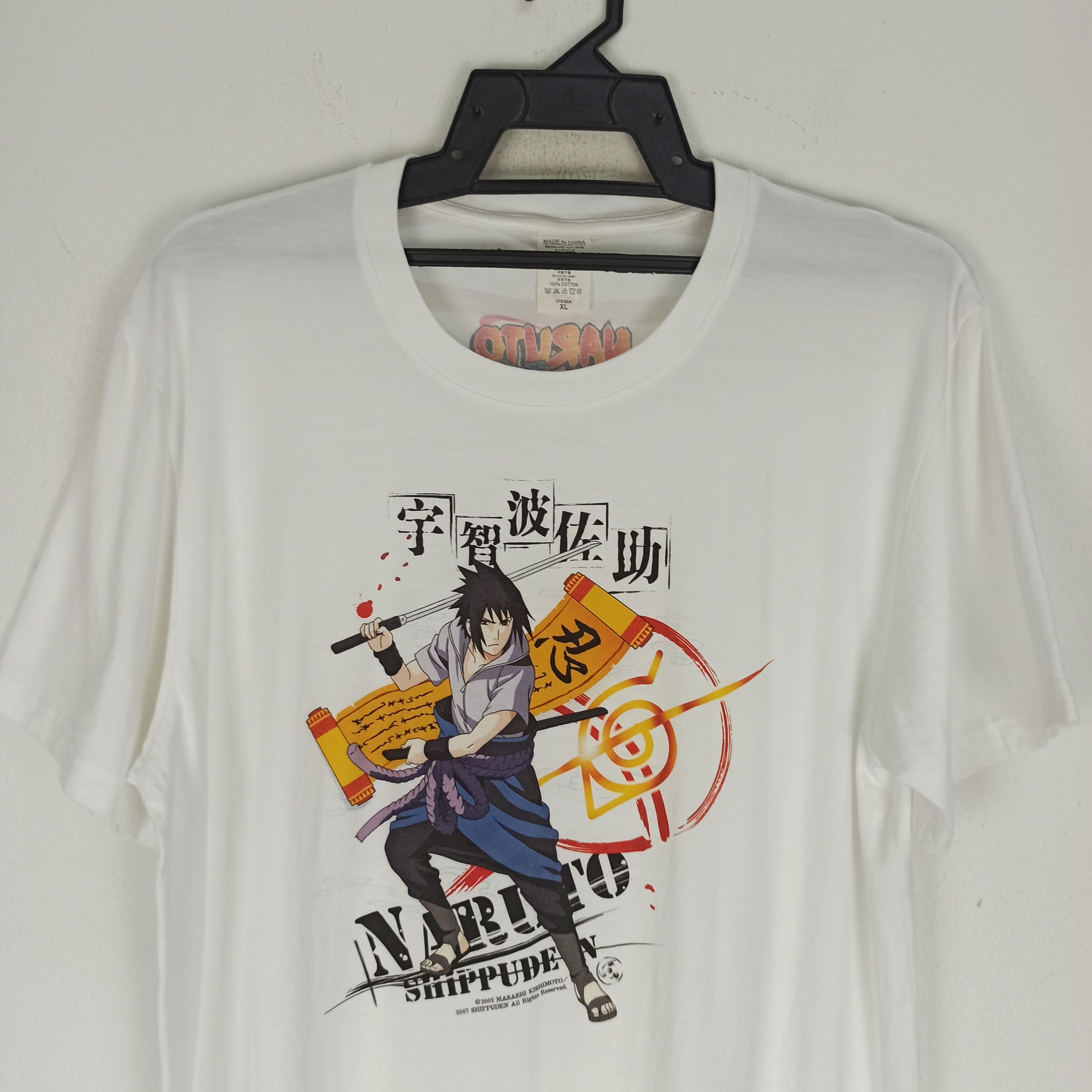 Anime Vtg Anime Promo Naruto Shippuden Character Sasuke Uchiha Size US L / EU 52-54 / 3 - 2 Thumbnail