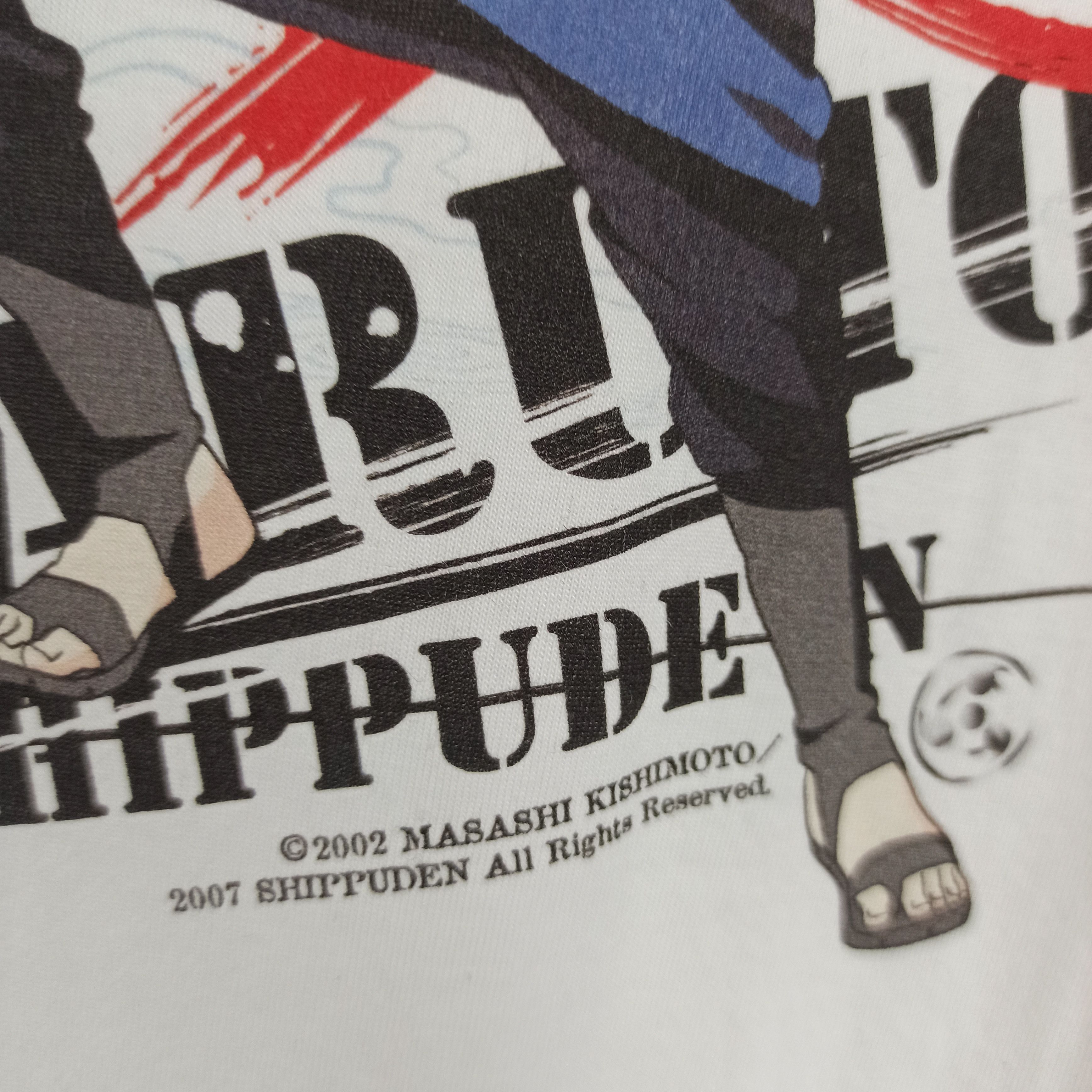 Anime Vtg Anime Promo Naruto Shippuden Character Sasuke Uchiha Size US L / EU 52-54 / 3 - 4 Thumbnail