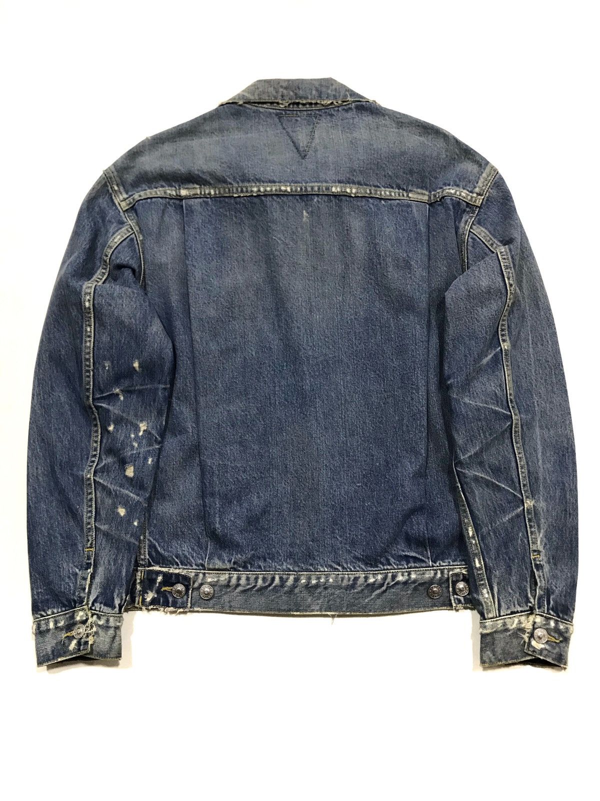 Studio Seven 17AW Damage Denim Jacket Size US M / EU 48-50 / 2 - 3 Thumbnail