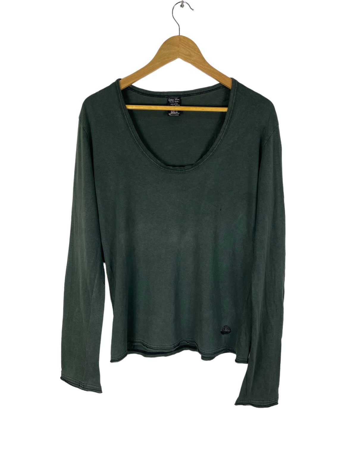 村上ページ Japanese brand x Number nine longsleeve shirt
