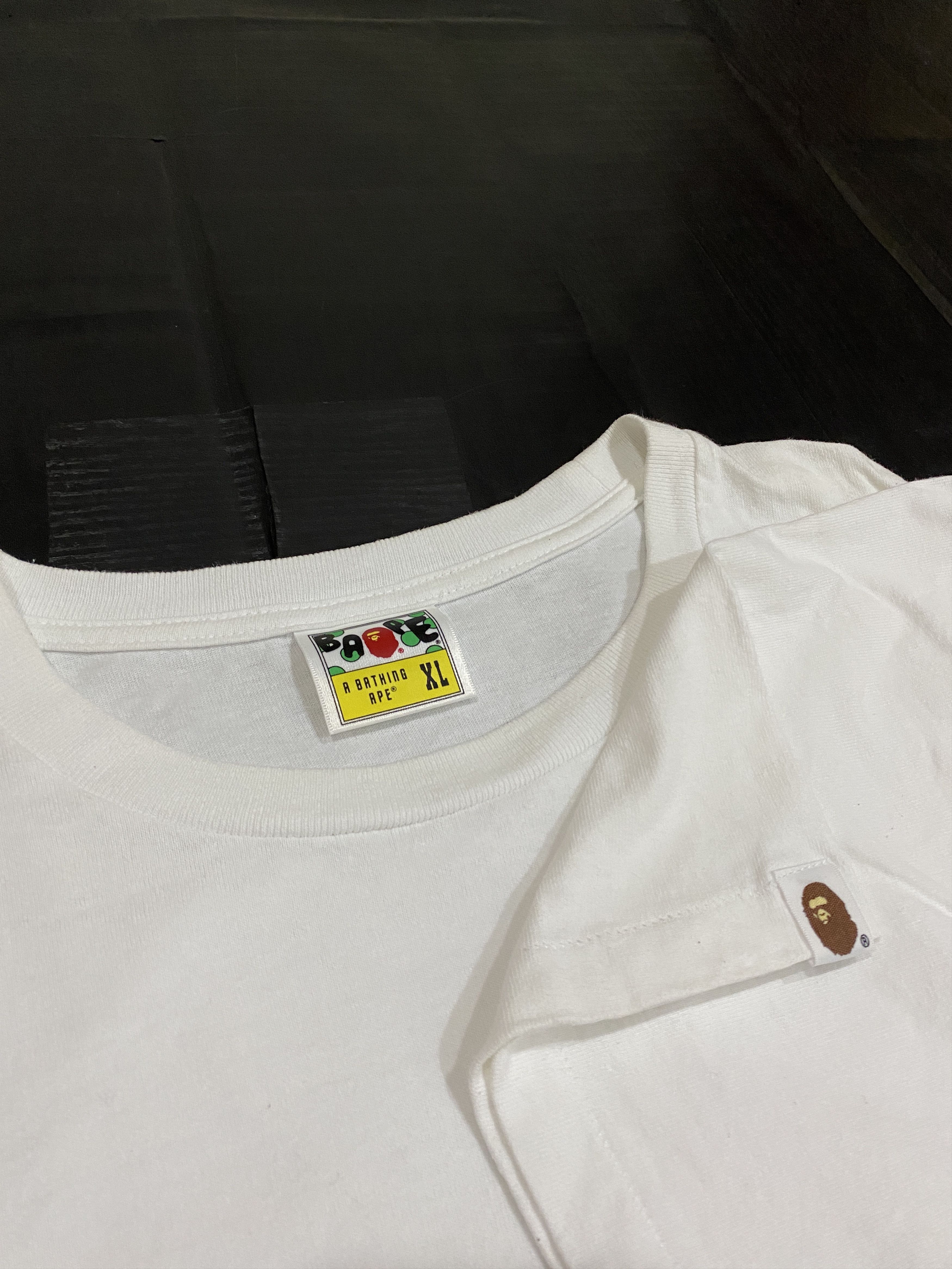 Bape Fire Camo Side Shark Tee Size US XL / EU 56 / 4 - 3 Thumbnail