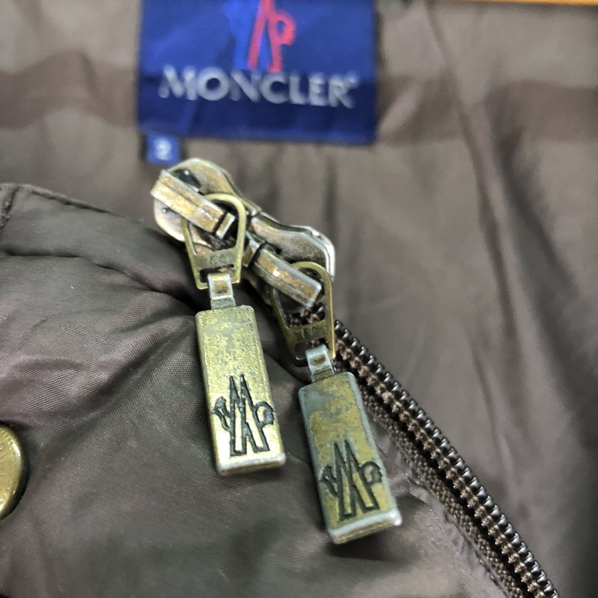 Moncler 🔥MONCLER Norme Afnor Down Puffer Bomber Jacket Size US M / EU 48-50 / 2 - 10 Thumbnail