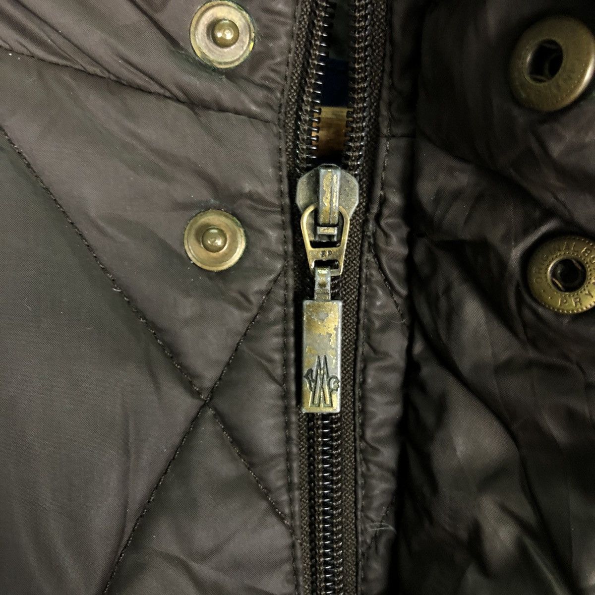 Moncler 🔥MONCLER Norme Afnor Down Puffer Bomber Jacket Size US M / EU 48-50 / 2 - 7 Thumbnail